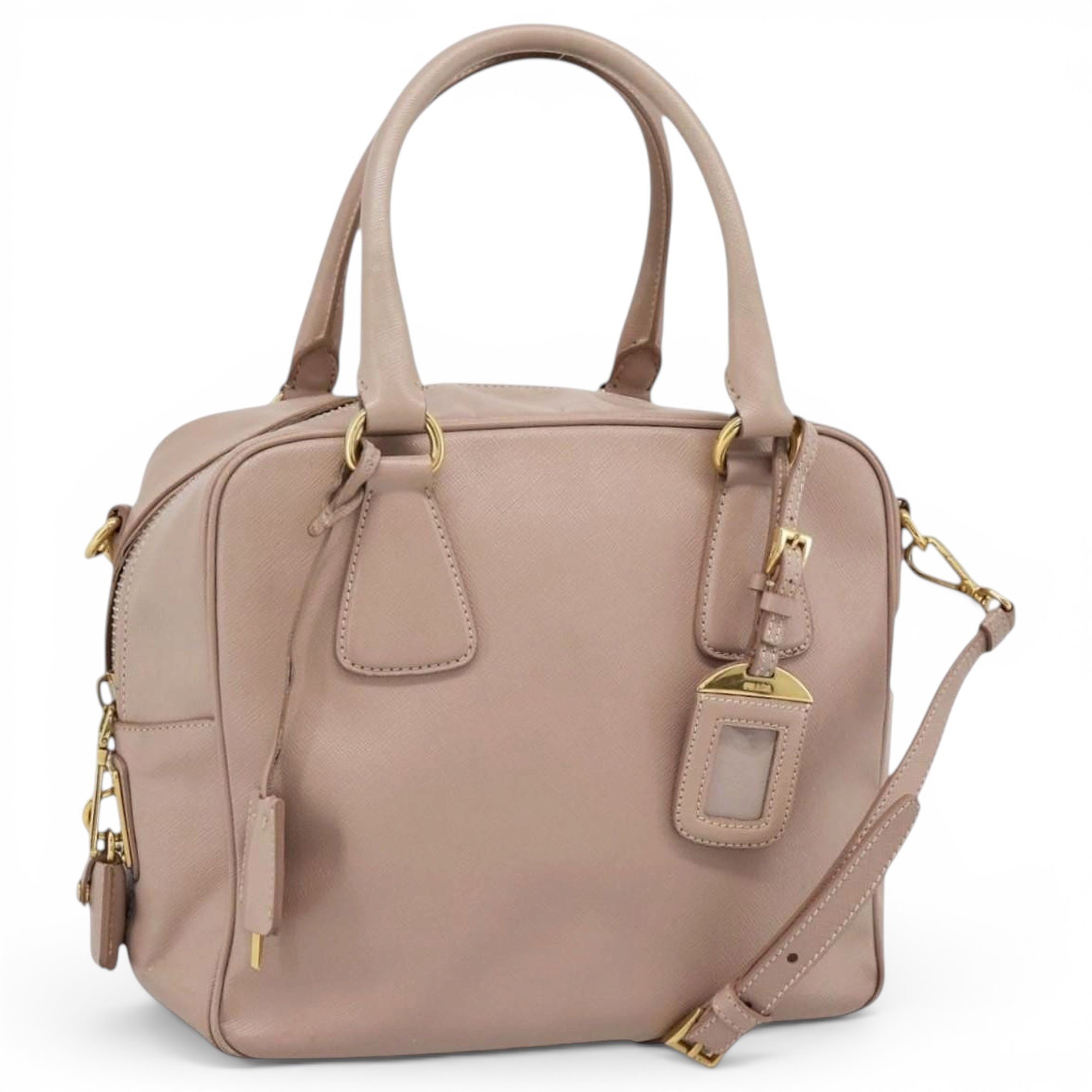 Leather handbag