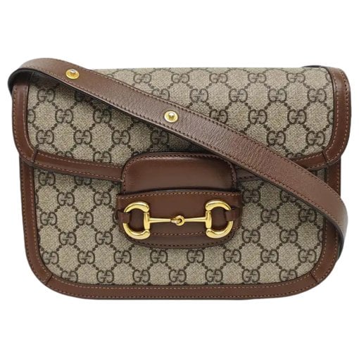 Handle Horsebit 1955 leather crossbody bag