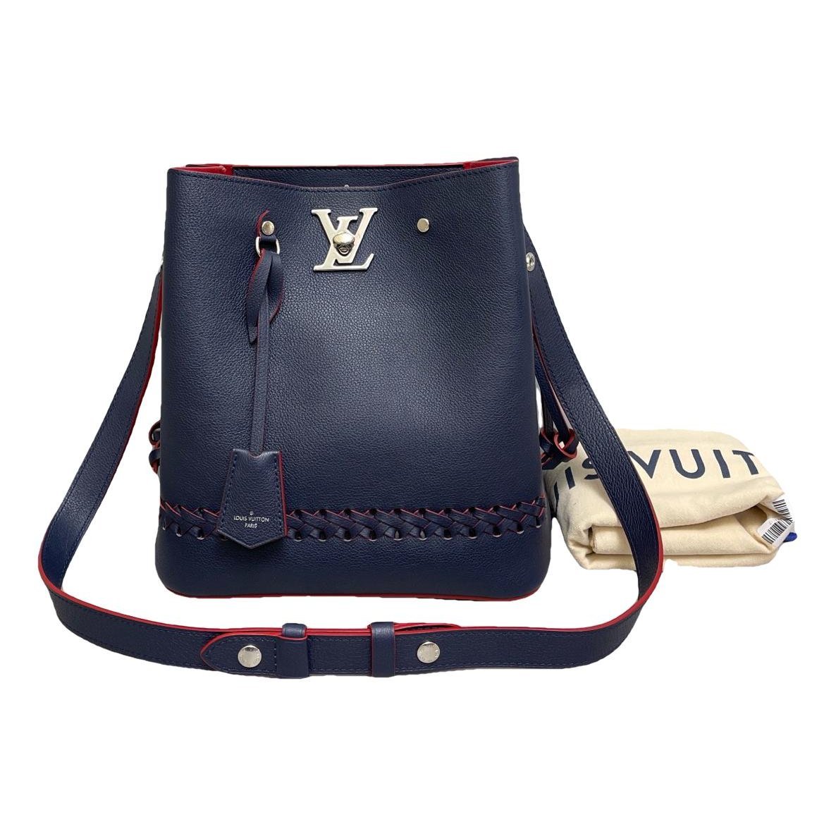 Louis Vuitton Lockme Bucket leather crossbody bag