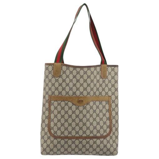 Leather tote