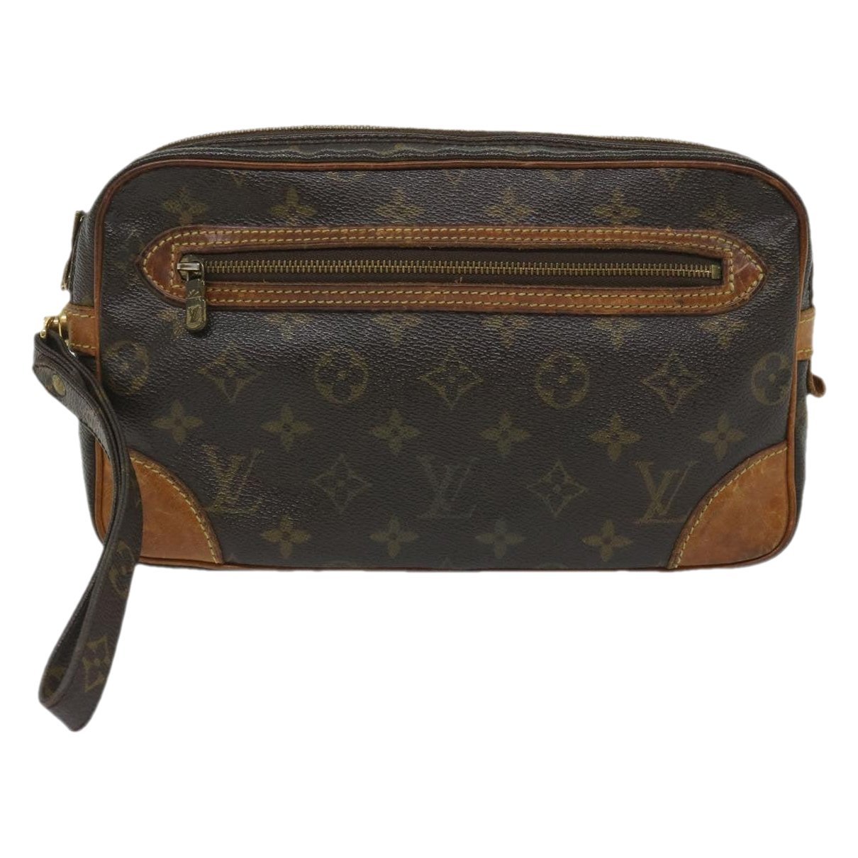 Marly Dragonne leather clutch bag