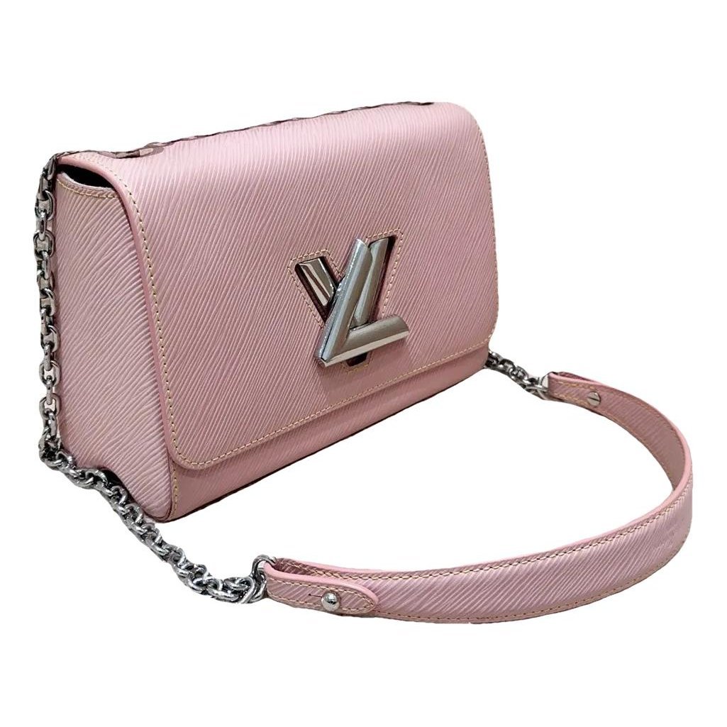 Twist leather crossbody bag