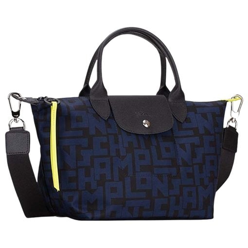 Pliage leather handbag