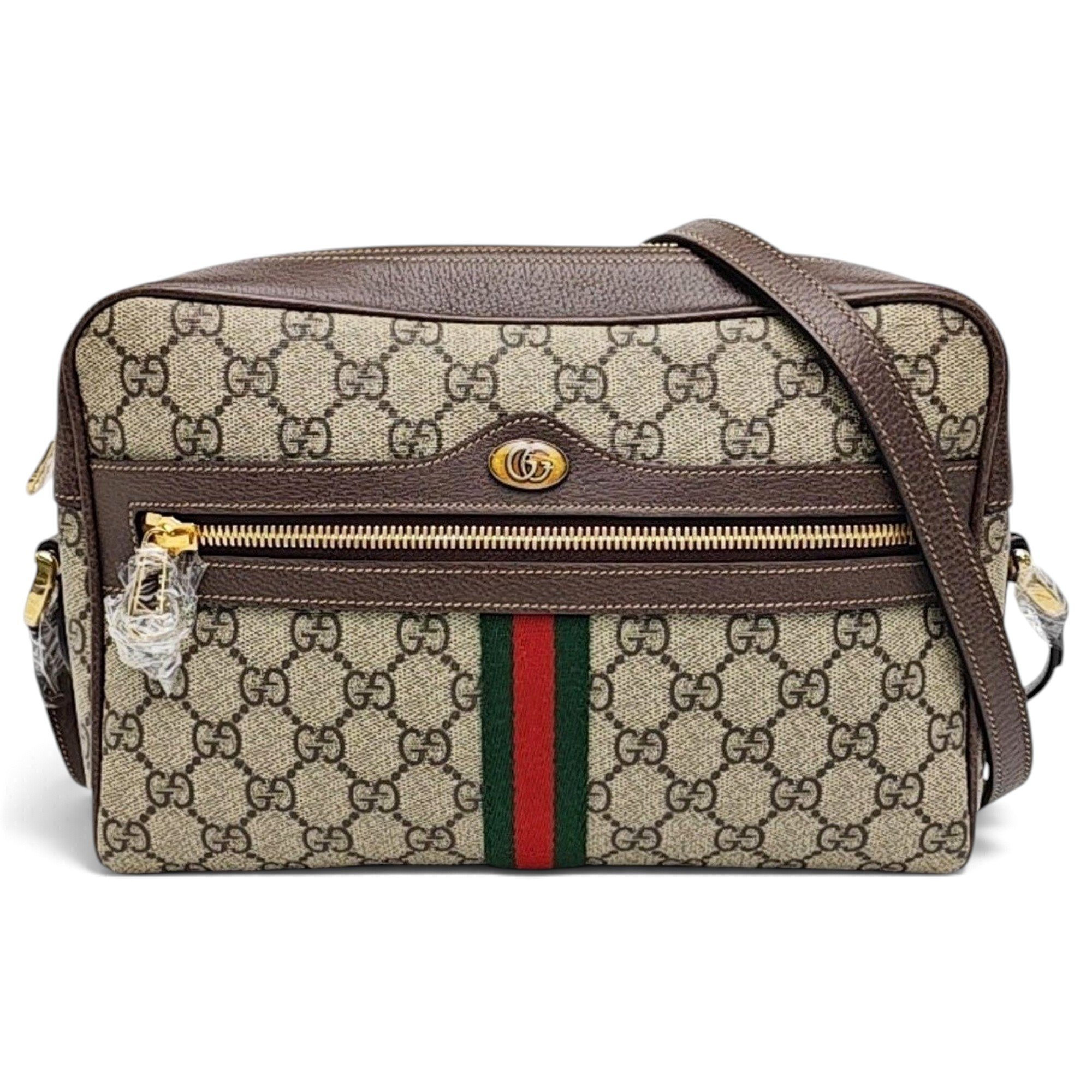 Ophidia leather handbag