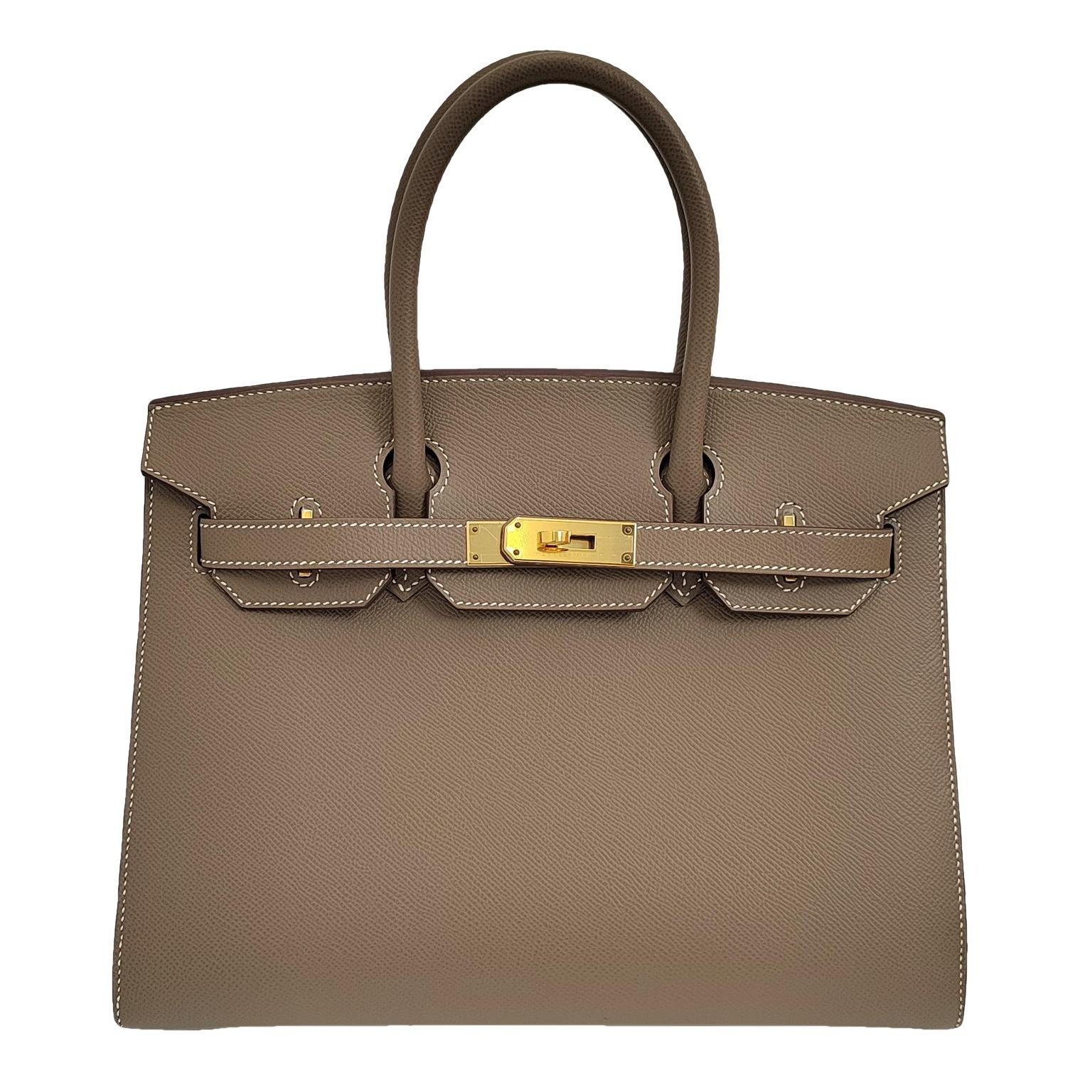 Birkin 30 leather handbag