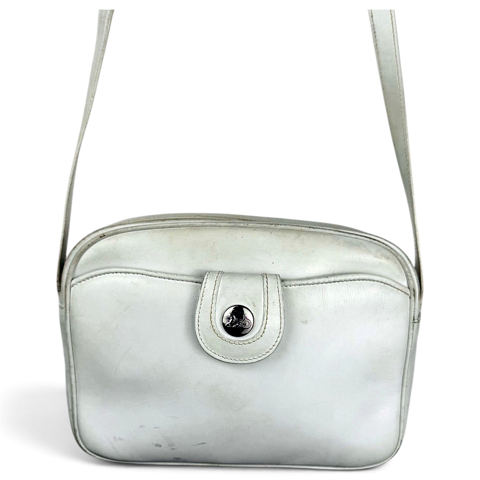 Leather crossbody bag