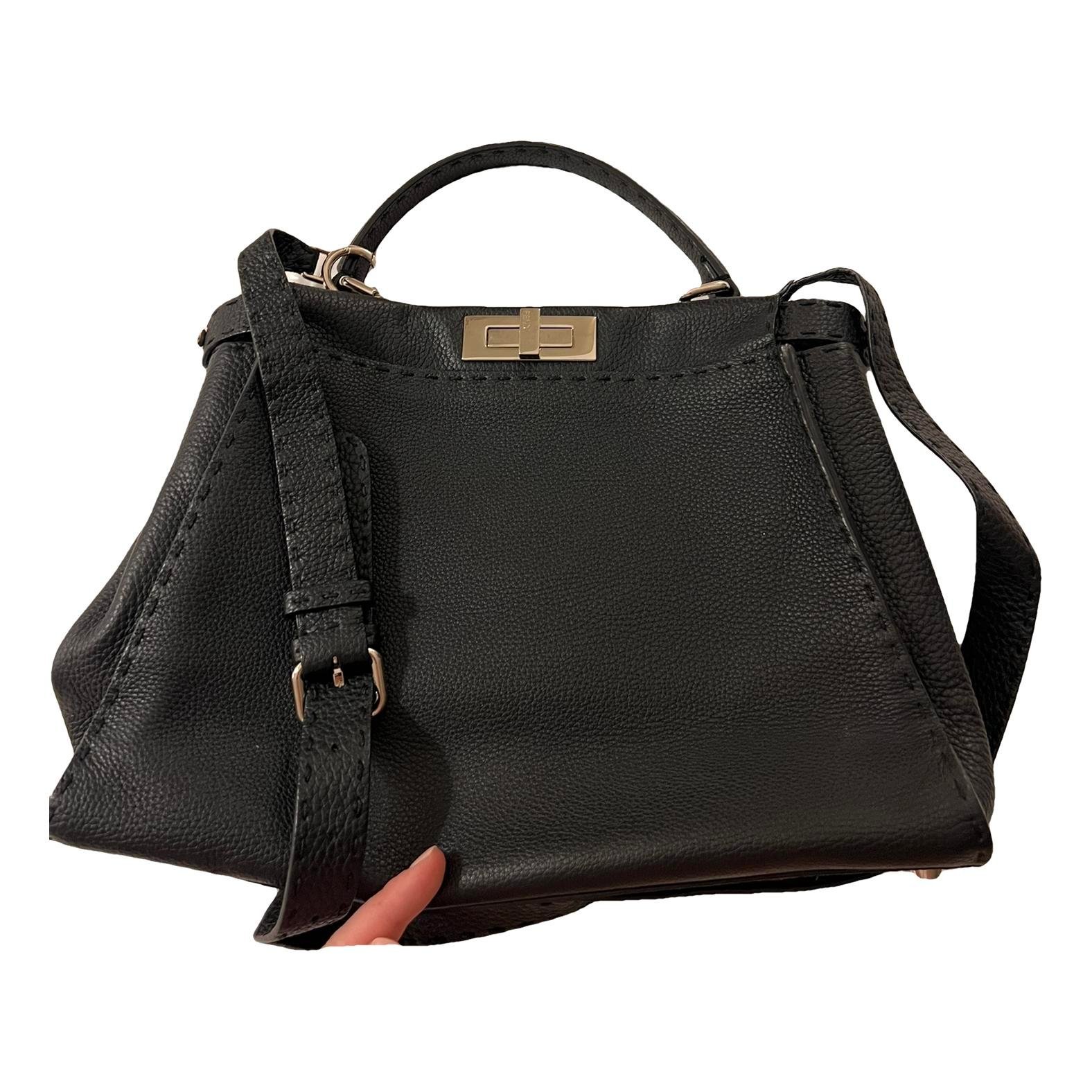Peekaboo Essentially leather handbag