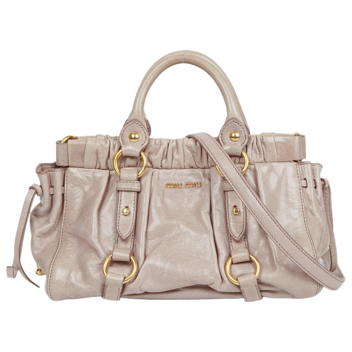 Vitello leather handbag
