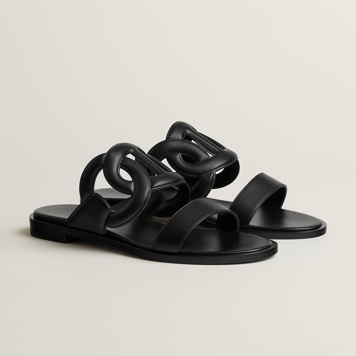 Noir Lagune Sandal