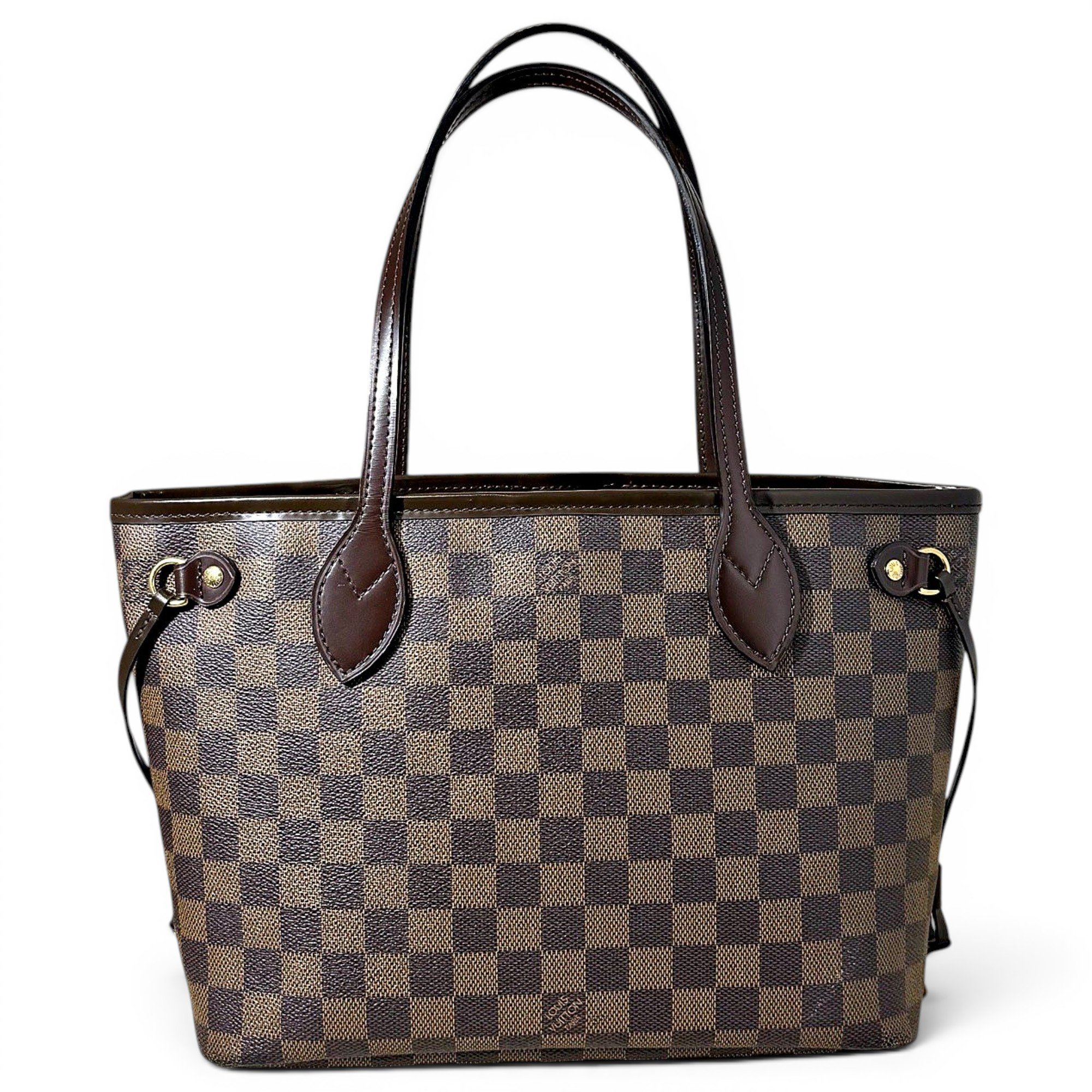 Neverfull leather handbag
