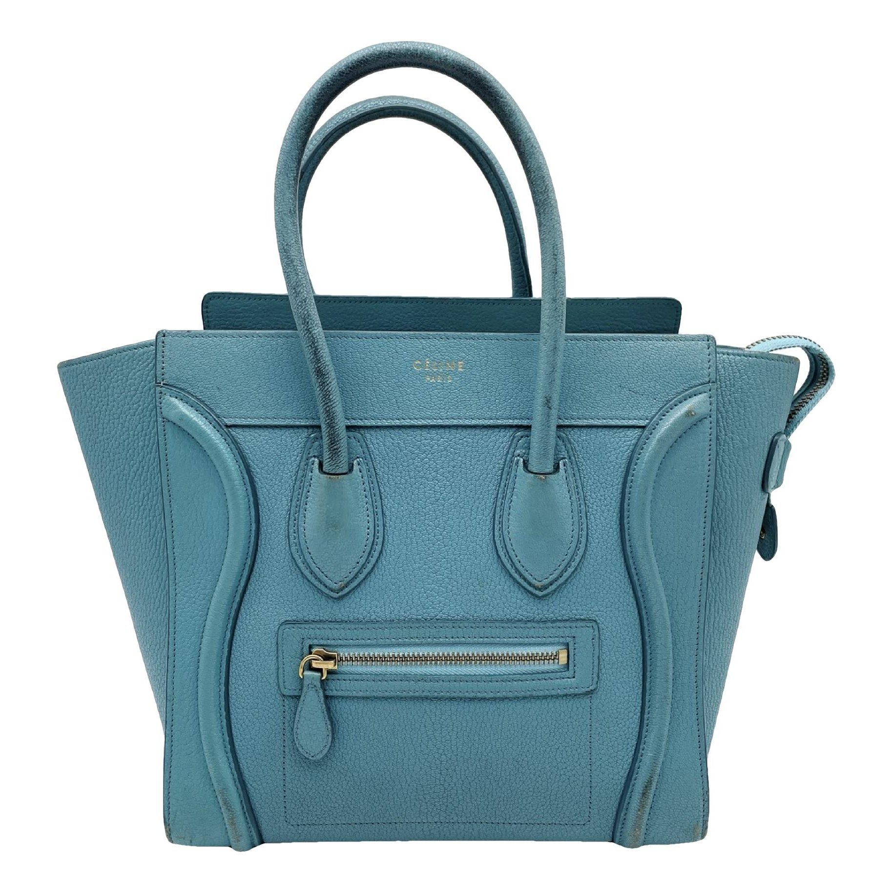 Luggage leather handbag