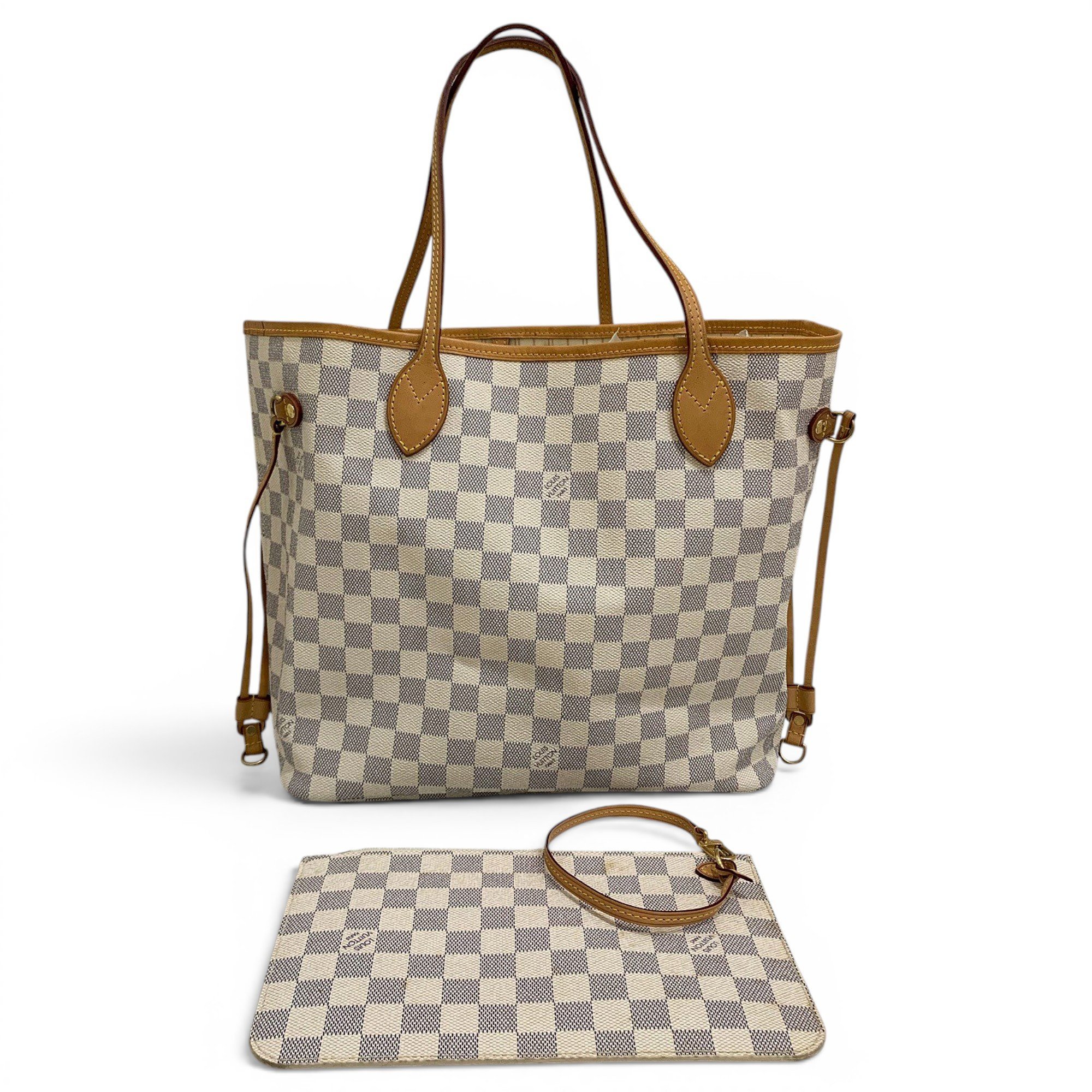 Neverfull leather tote
