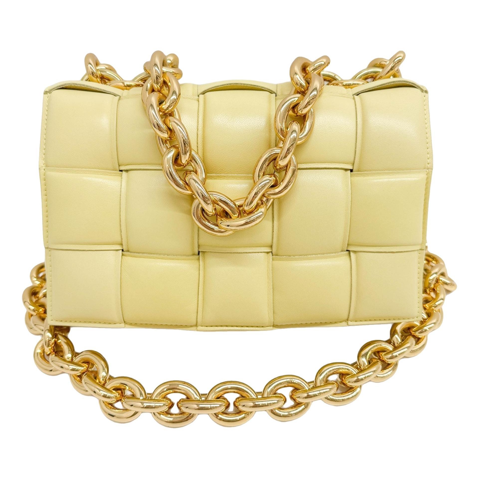 Chain Cassette leather handbag