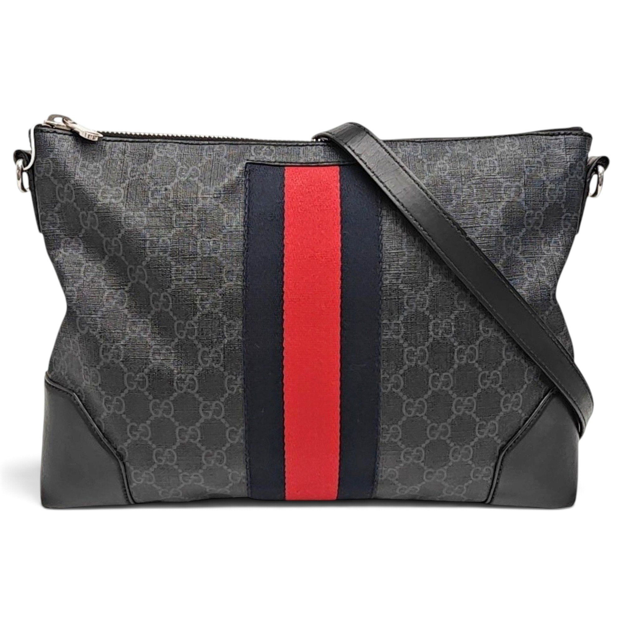 Ophidia GG Supreme leather handbag