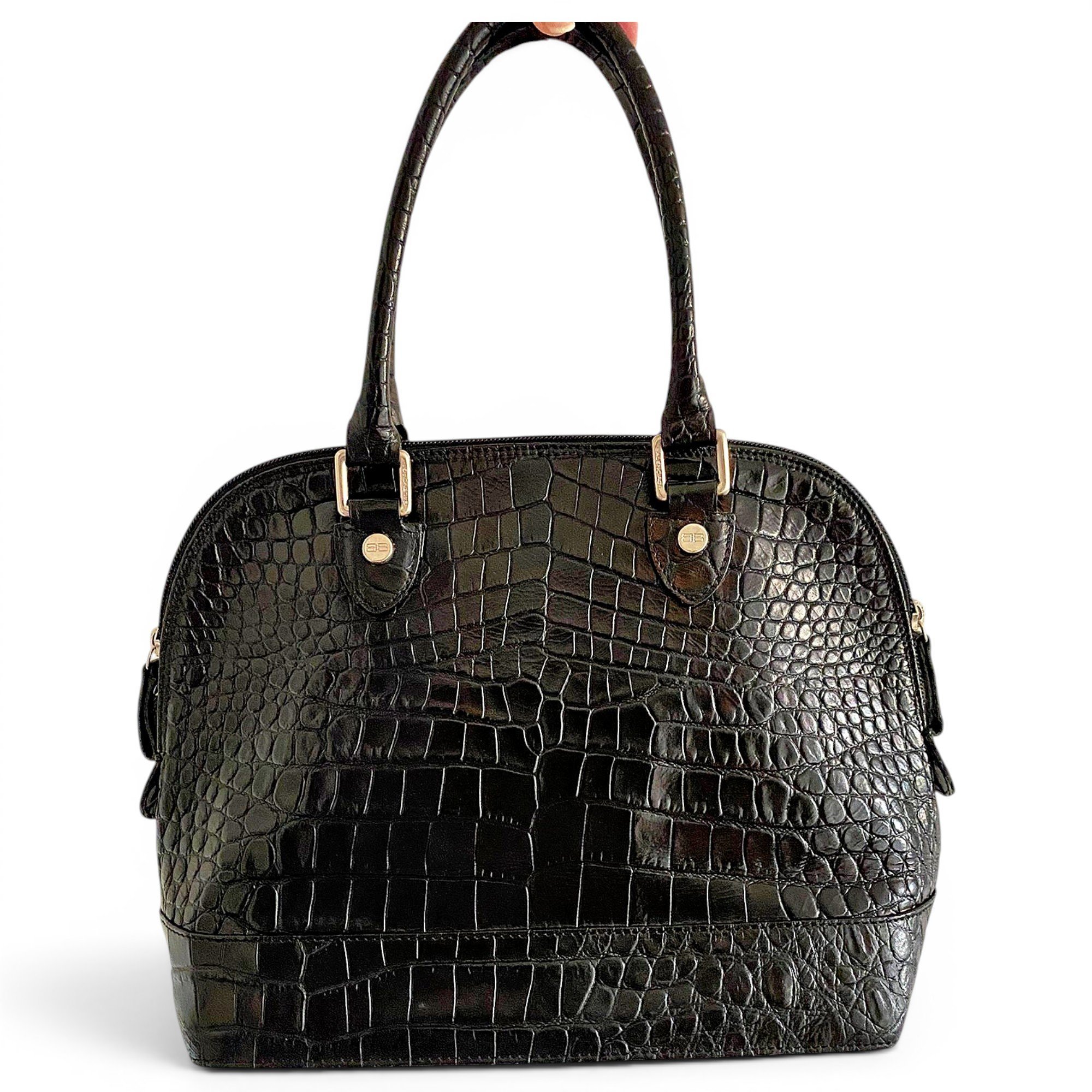 Leather handbag
