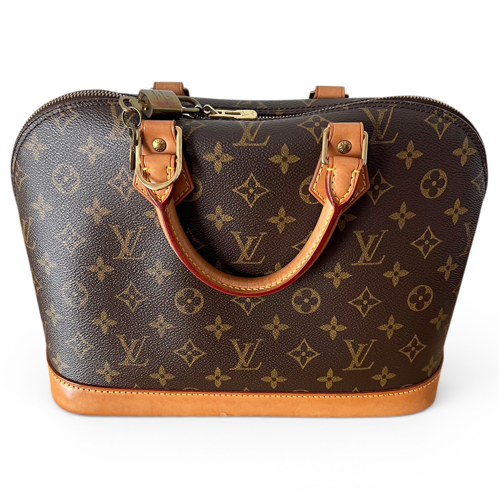 Alma leather handbag