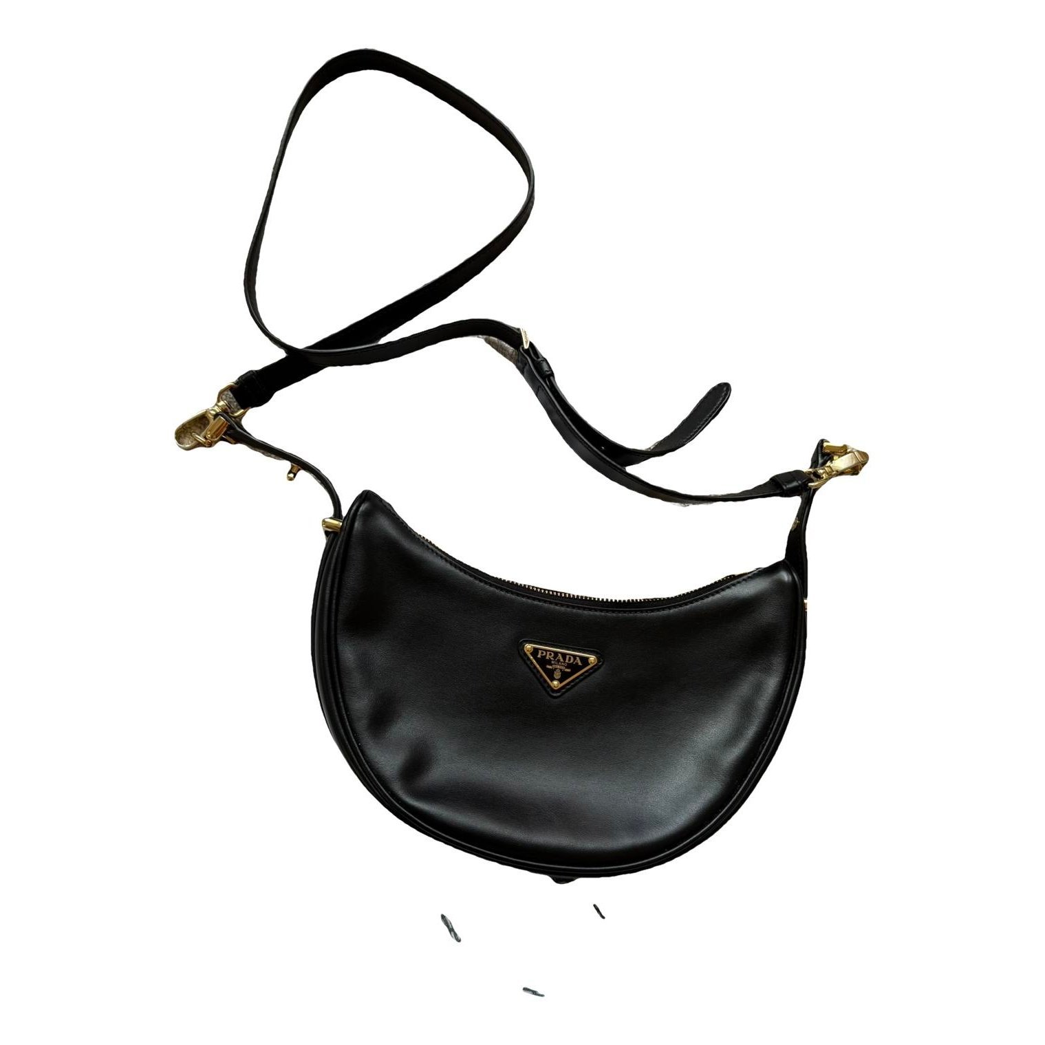 Arqué leather handbag