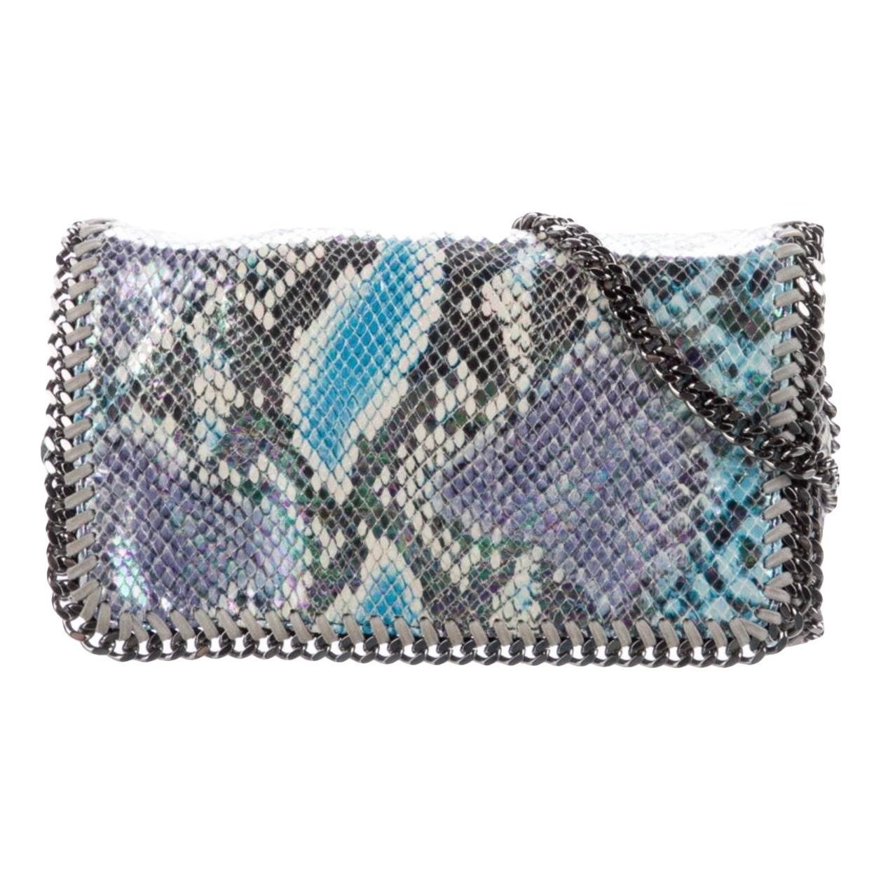 Falabella vegan leather clutch bag