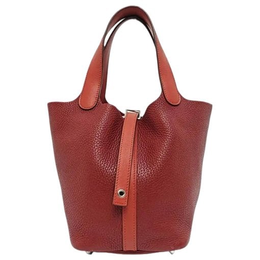 Leather handbag