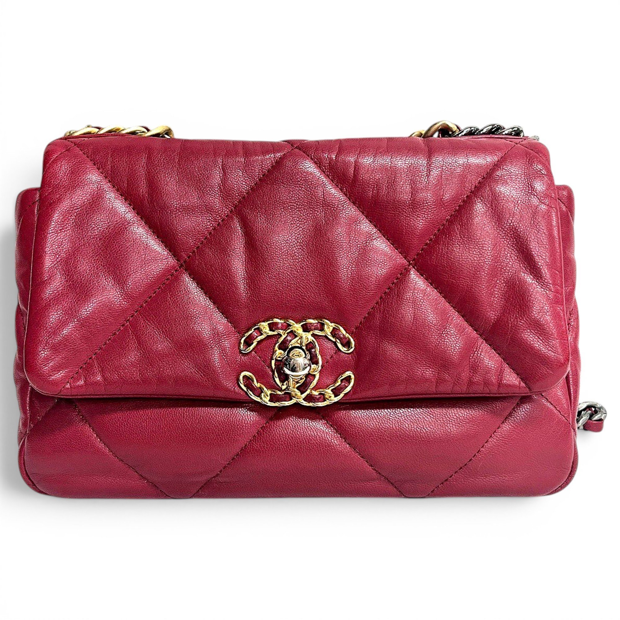 Chanel 19 leather handbag