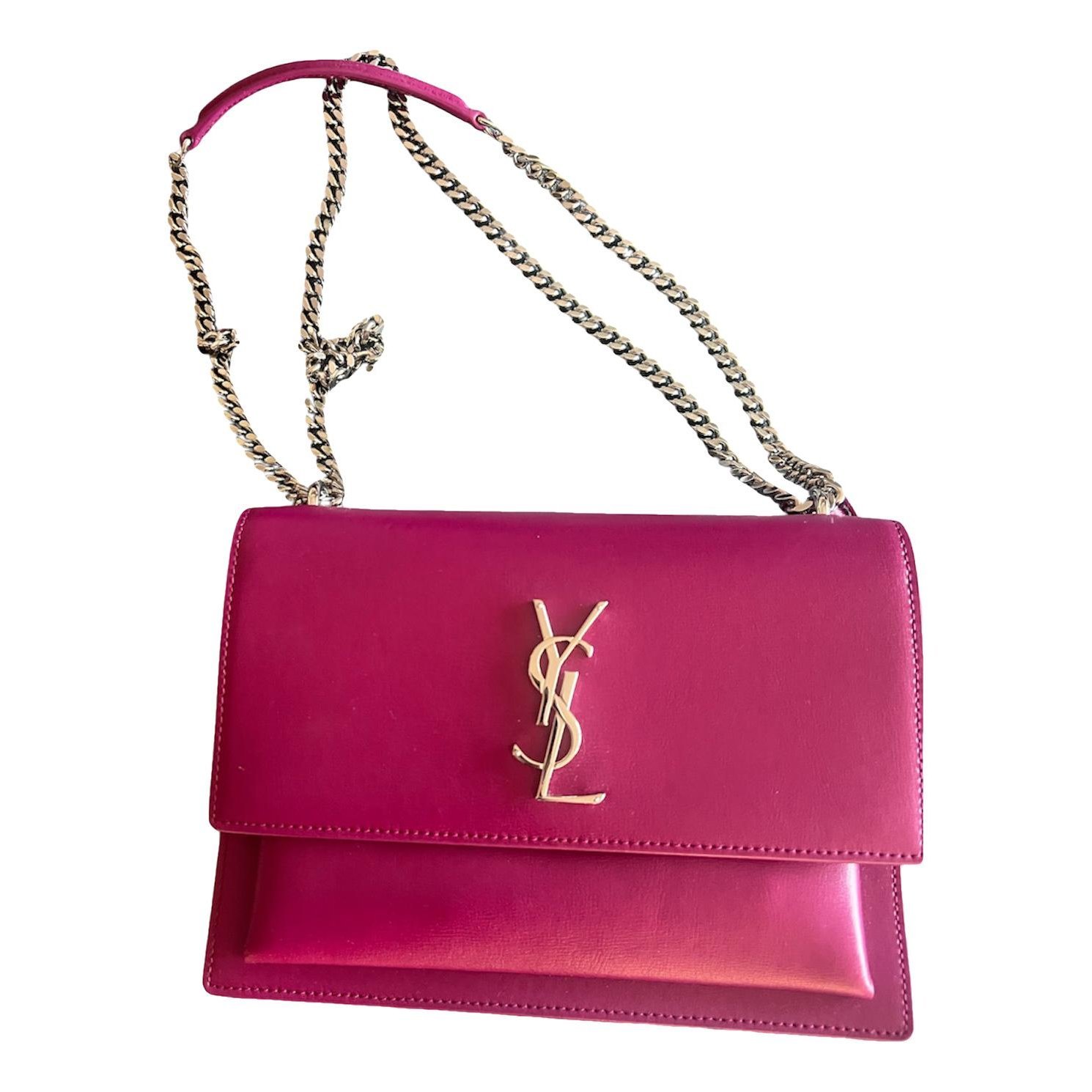 Sunset leather crossbody bag