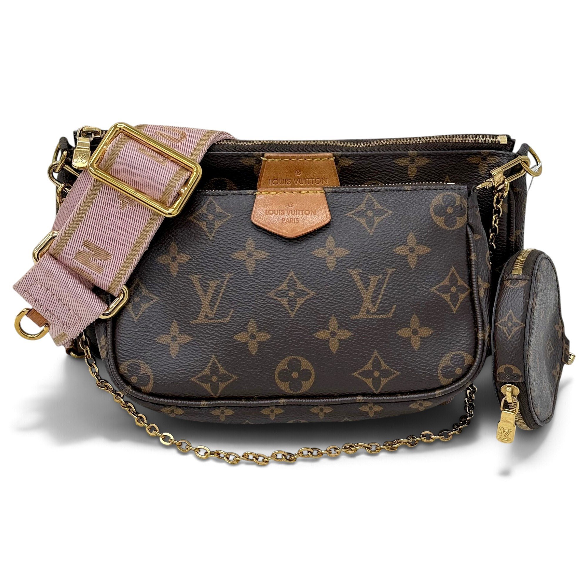 Multi Pochette Accessoires leather handbag