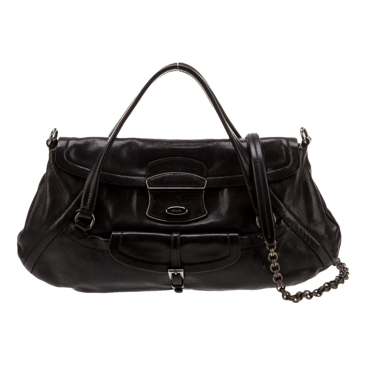 Cleo Flap leather handbag