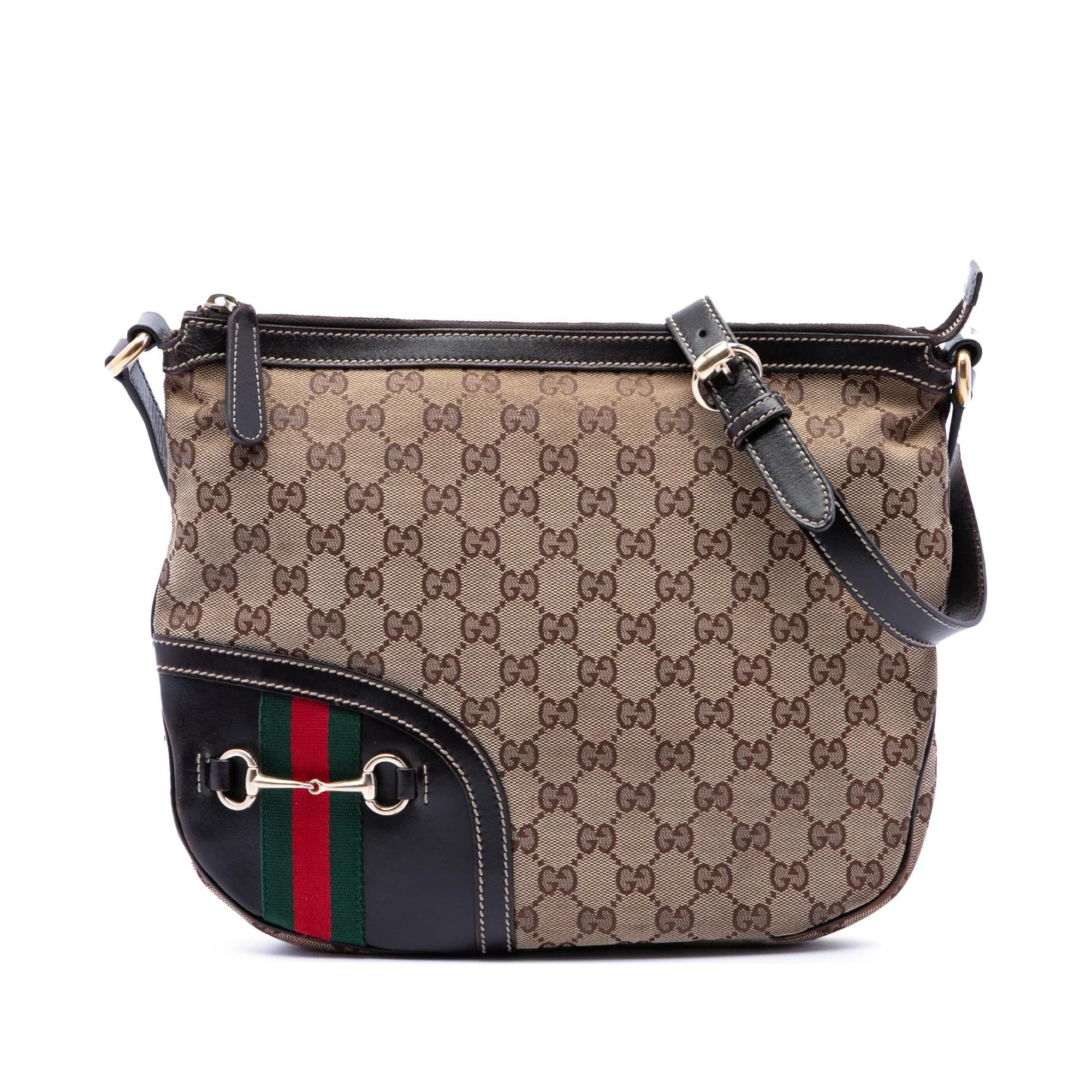 Horsebit 1955 Chain Wallet pony-style calfskin handbag