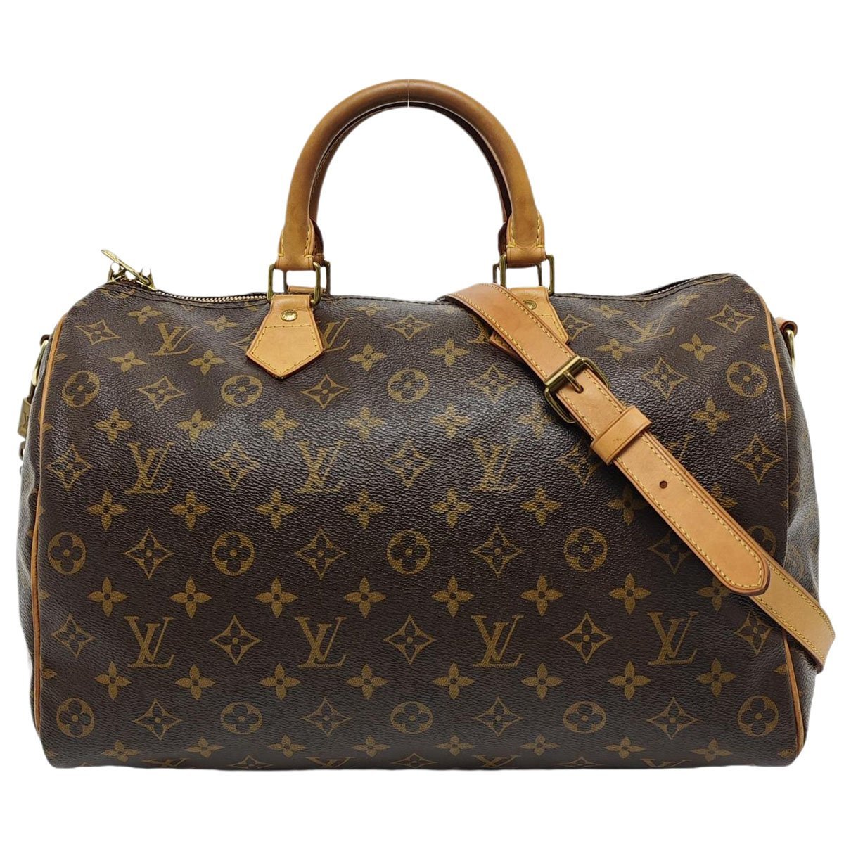 Nano Speedy / Mini HL leather handbag