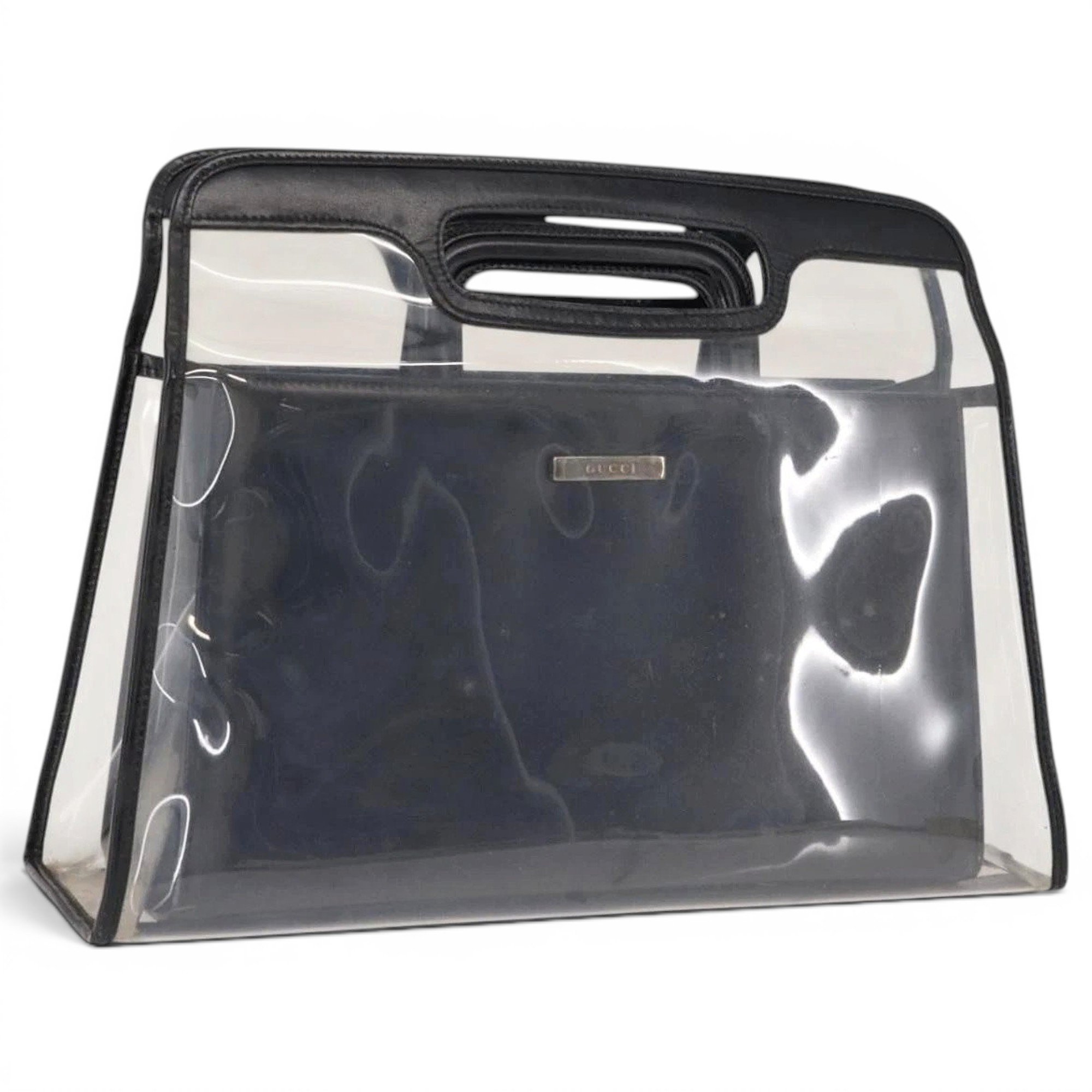 Vinyl handbag