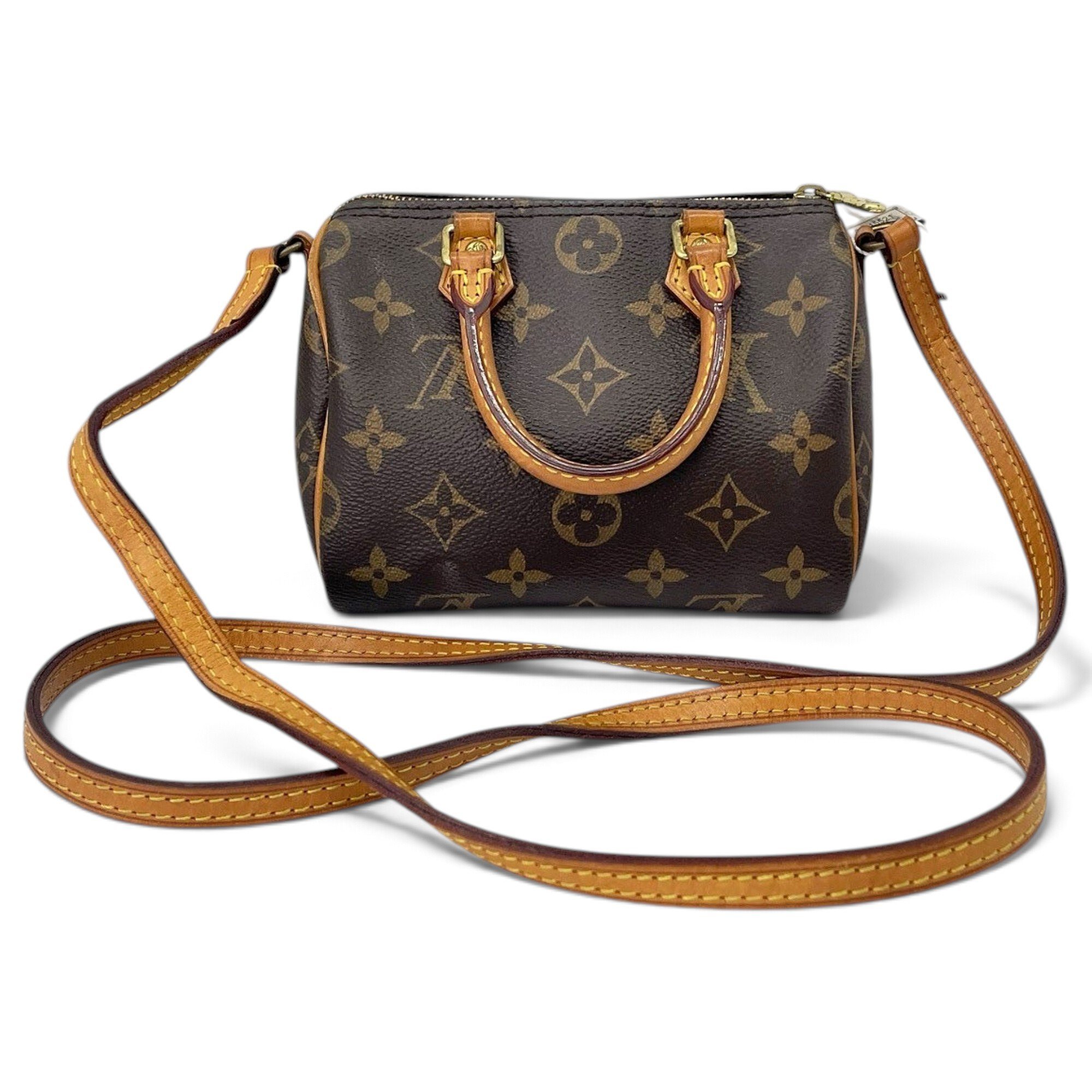 Nano Speedy / Mini HL leather handbag