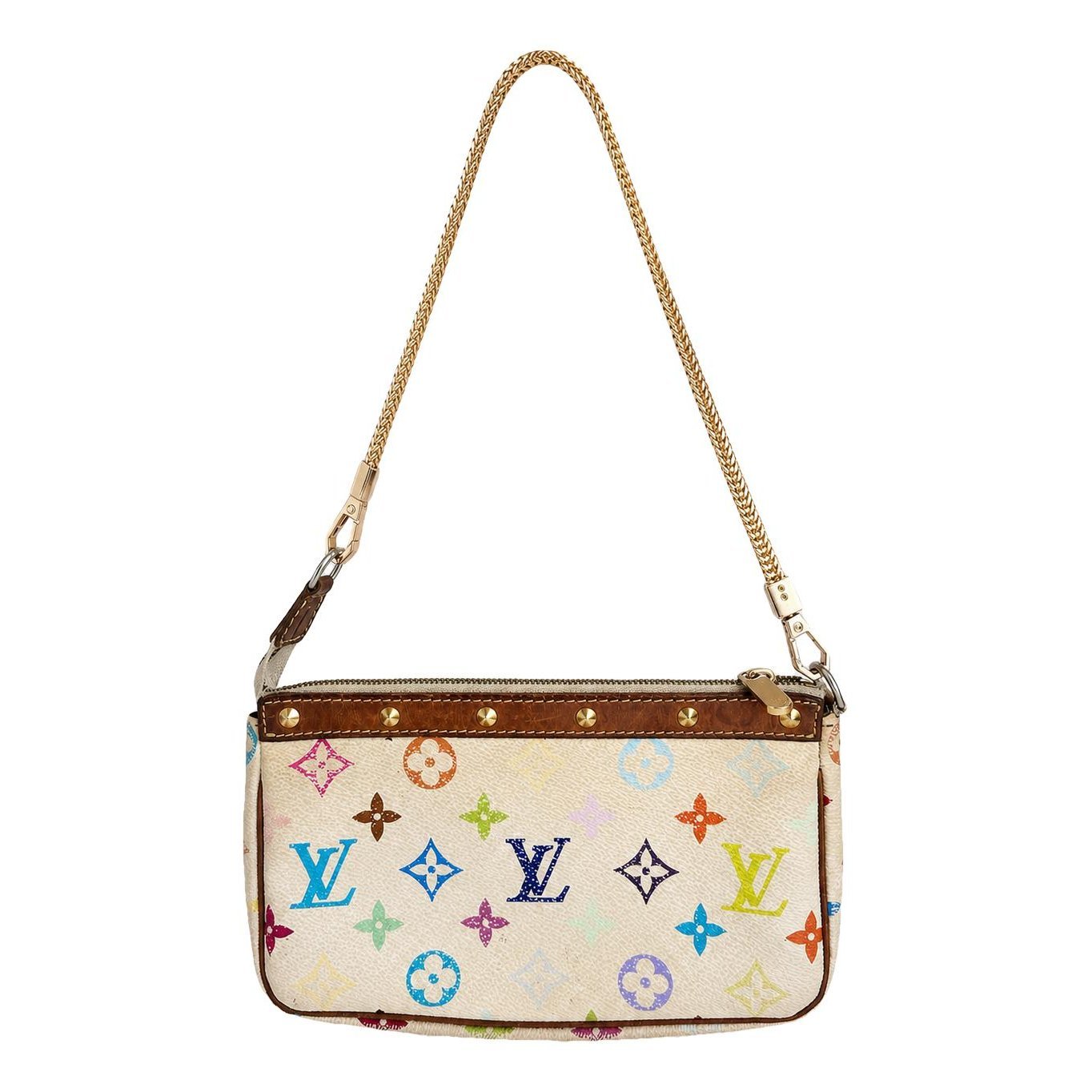 Pochette Accessoire leather handbag