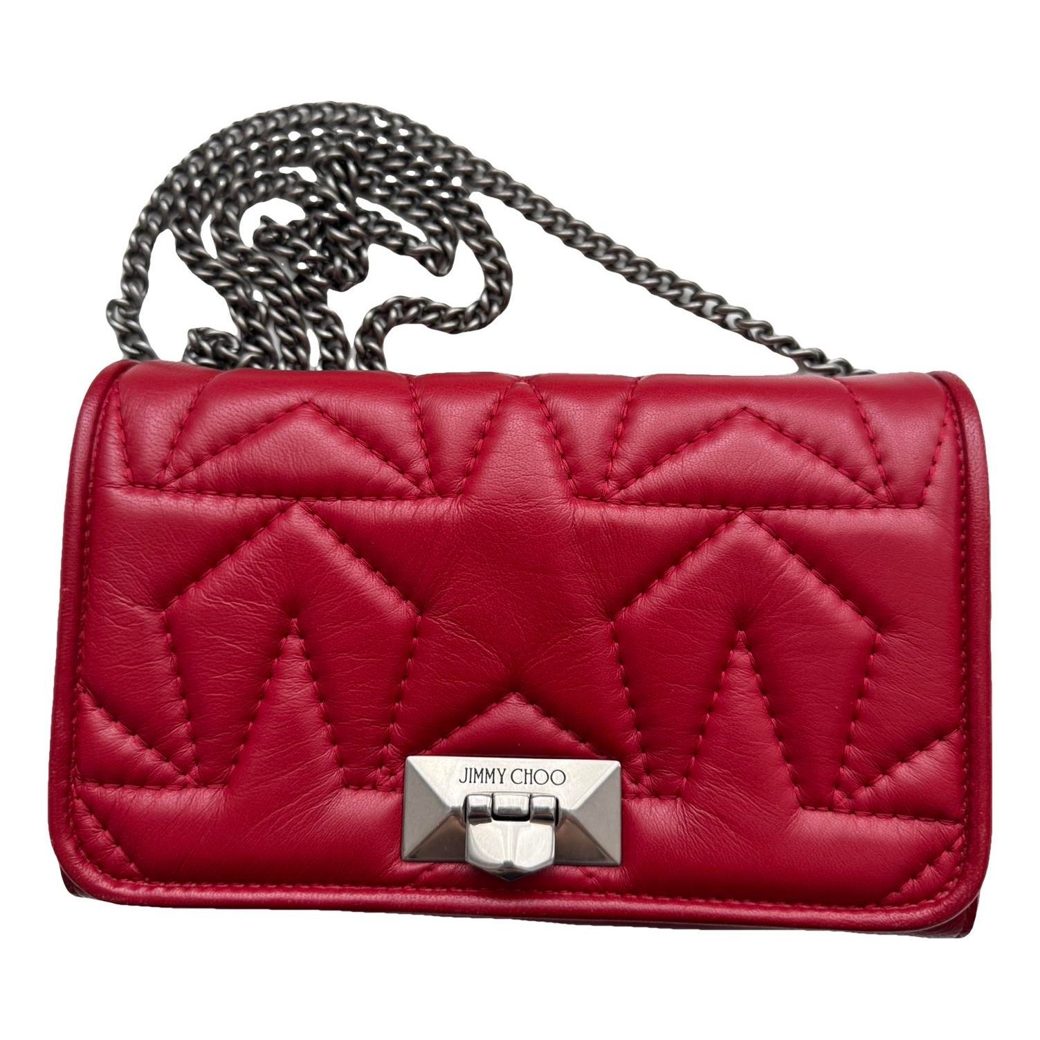 Jimmy Choo Leather clutch bag