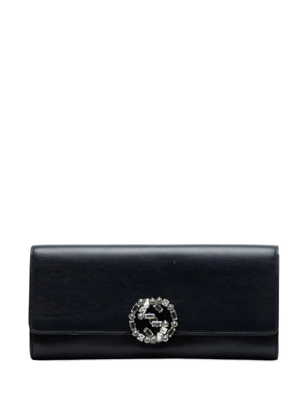 2016-2026 Calfskin Crystals Broadway clutch bag