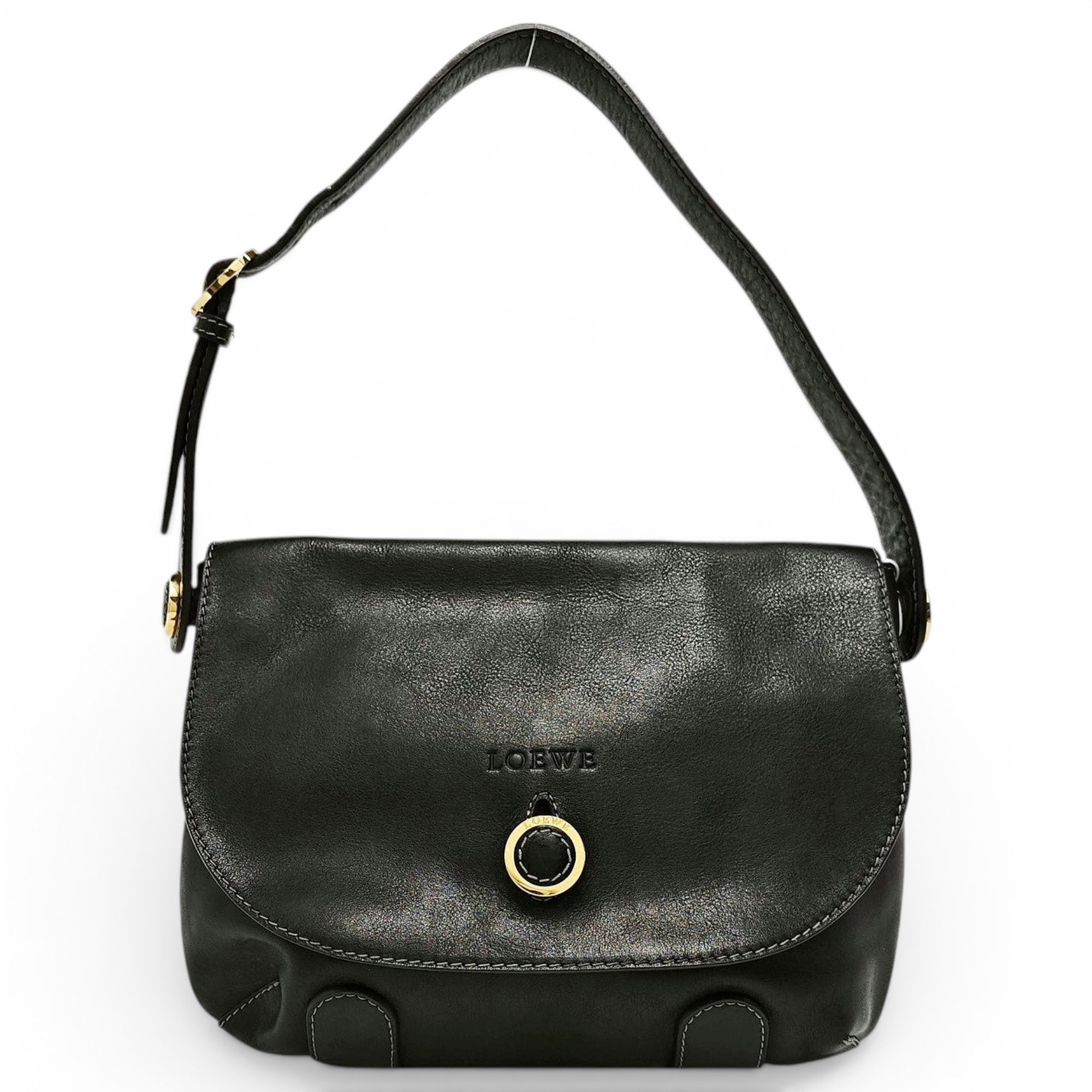 Leather handbag