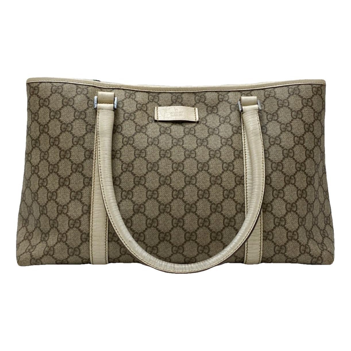 Leather tote