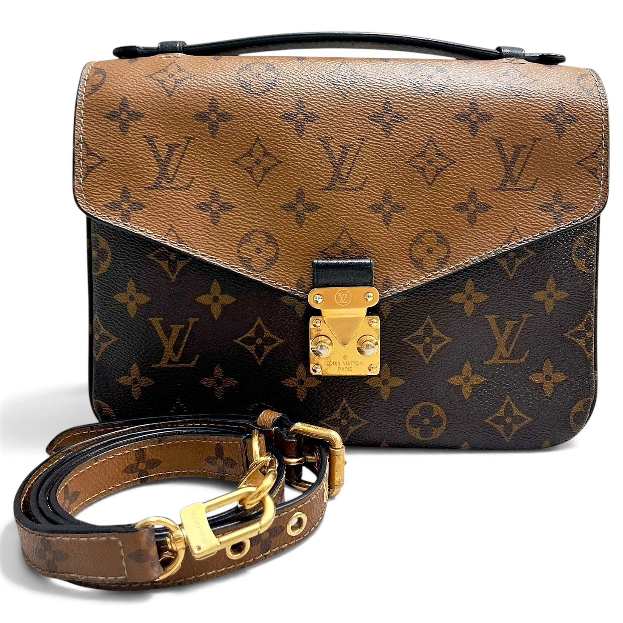 Metis leather handbag