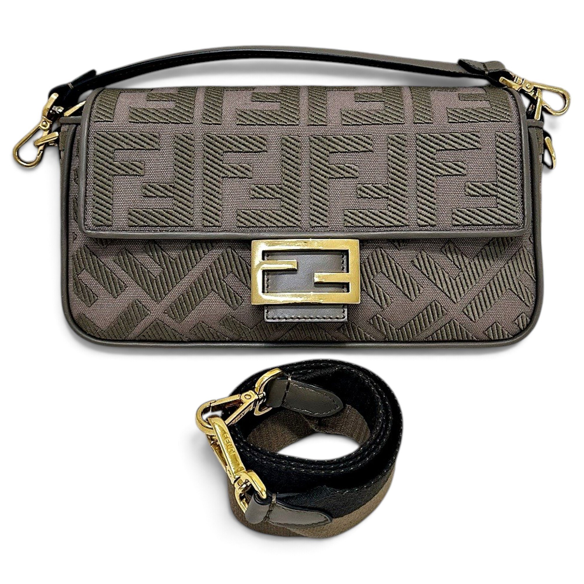 Fendi Baguette cloth handbag