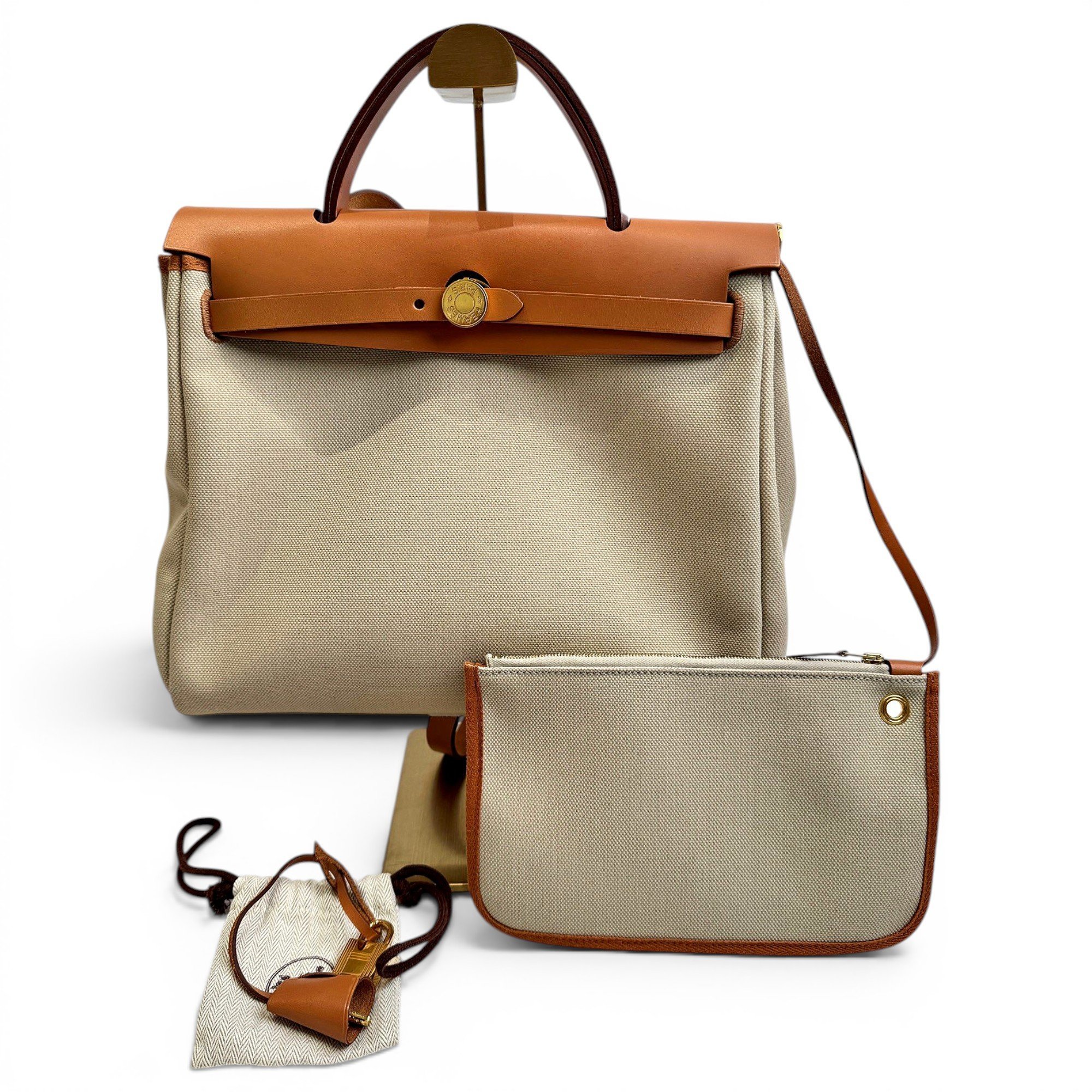 Herbag leather handbag