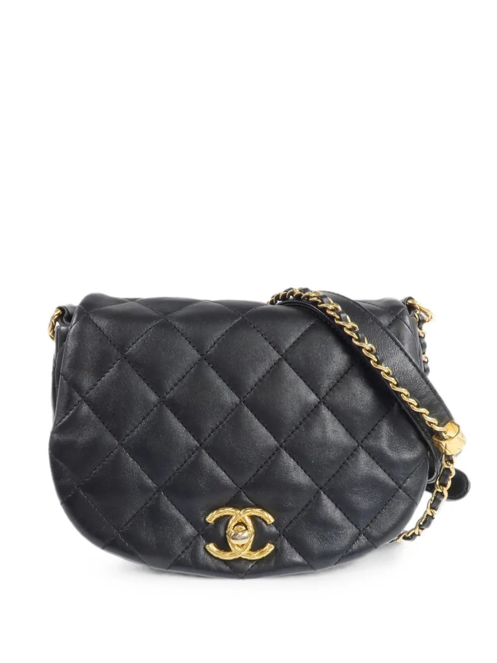 interlocking-CC shoulder bag