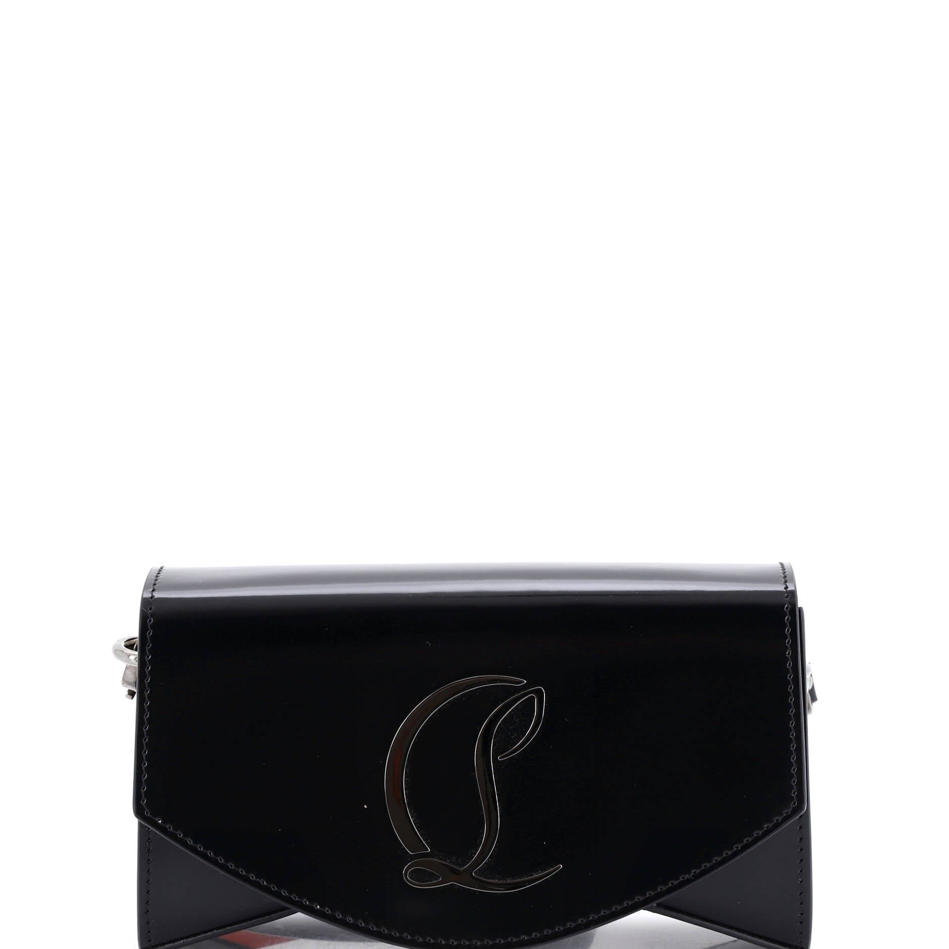 Christian Louboutin Loubi54 Convertible Clutch Patent Small
