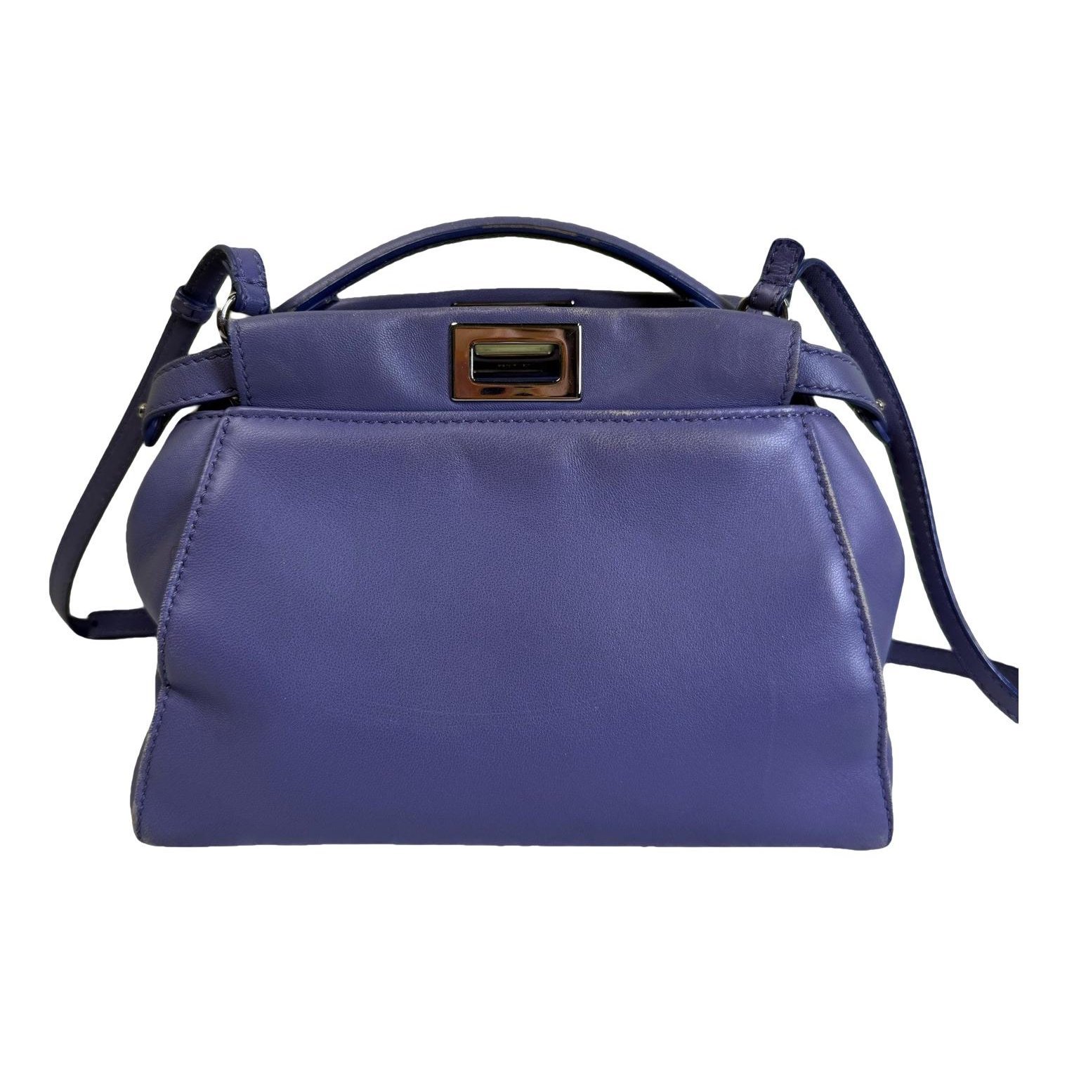 Peekaboo leather crossbody bag