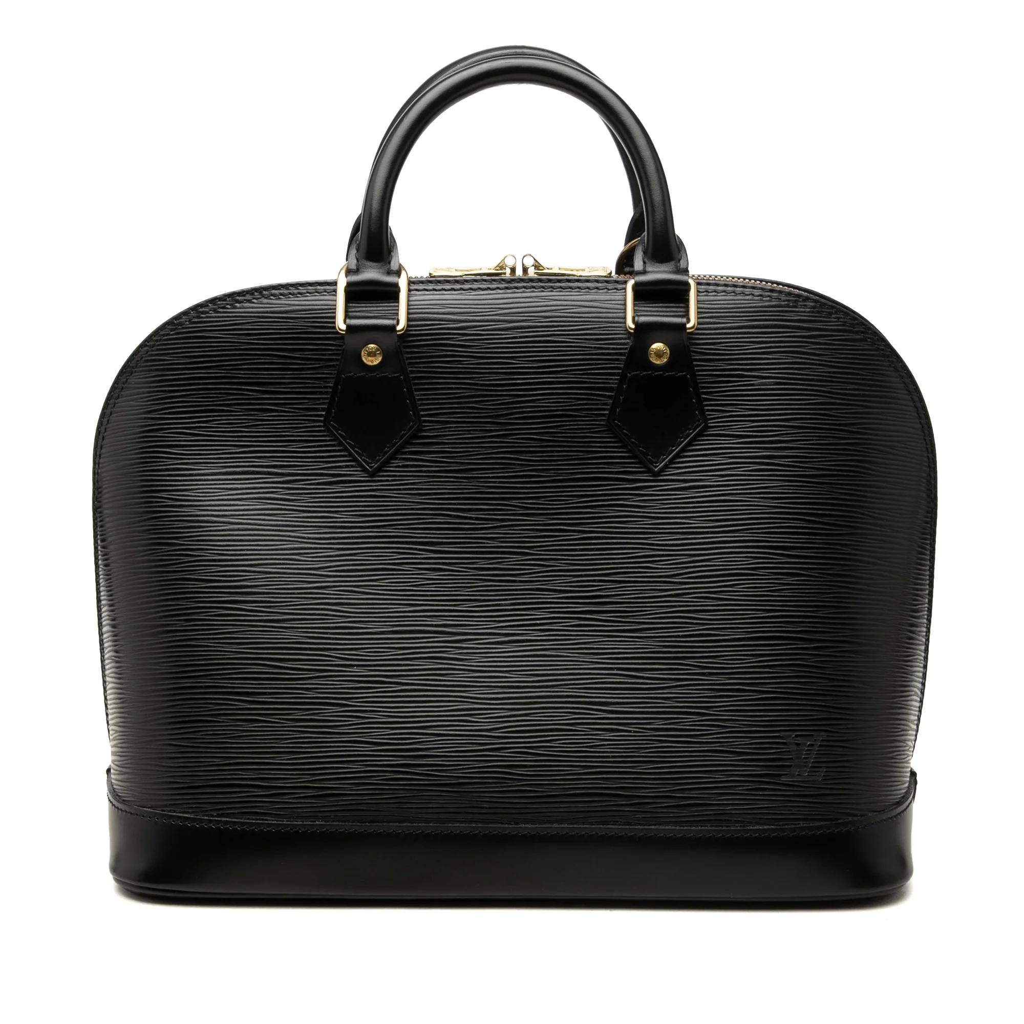 Alma leather handbag