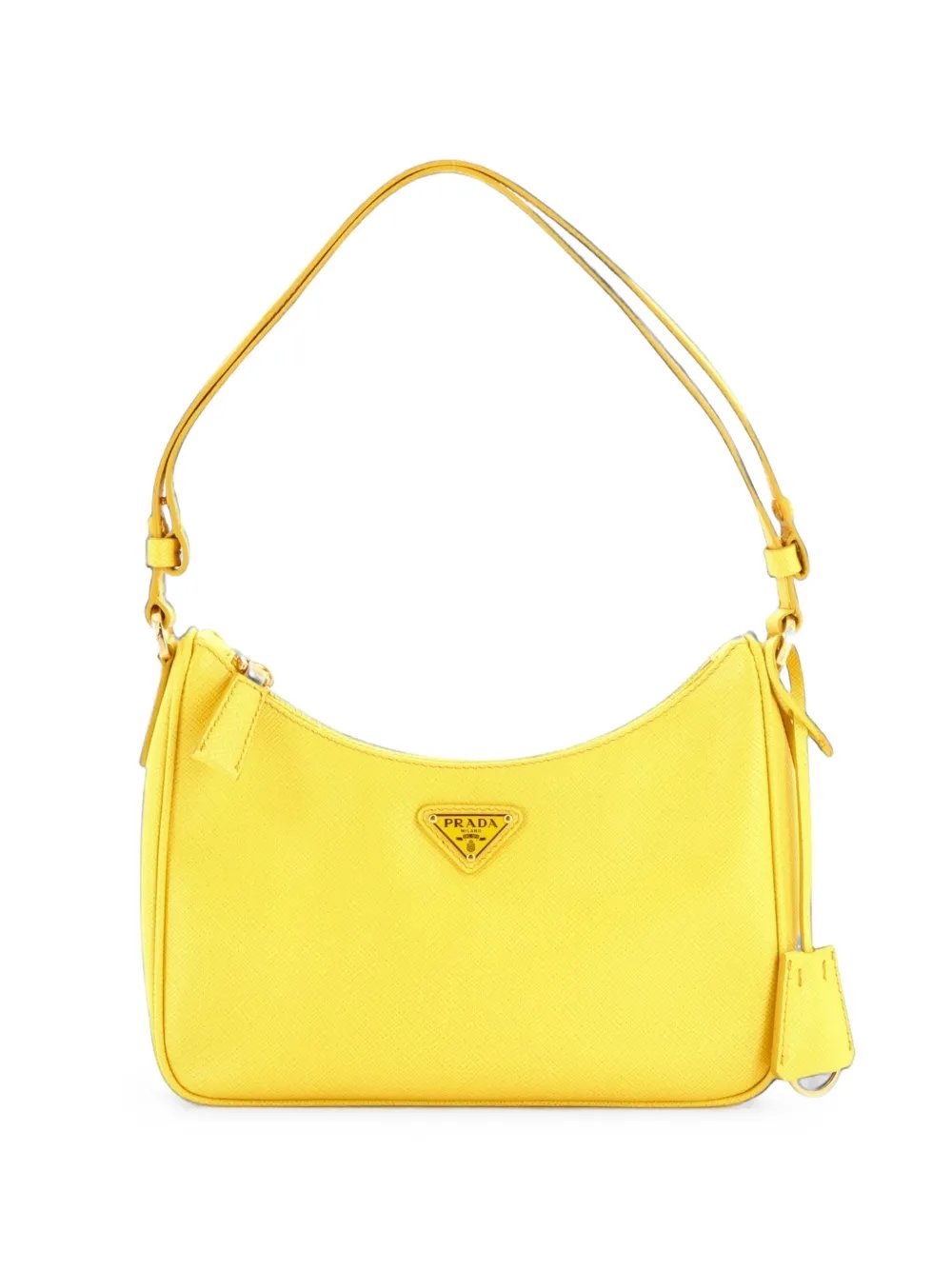 Re-Edition Hobo Saffiano Leather Mini shoulder bag