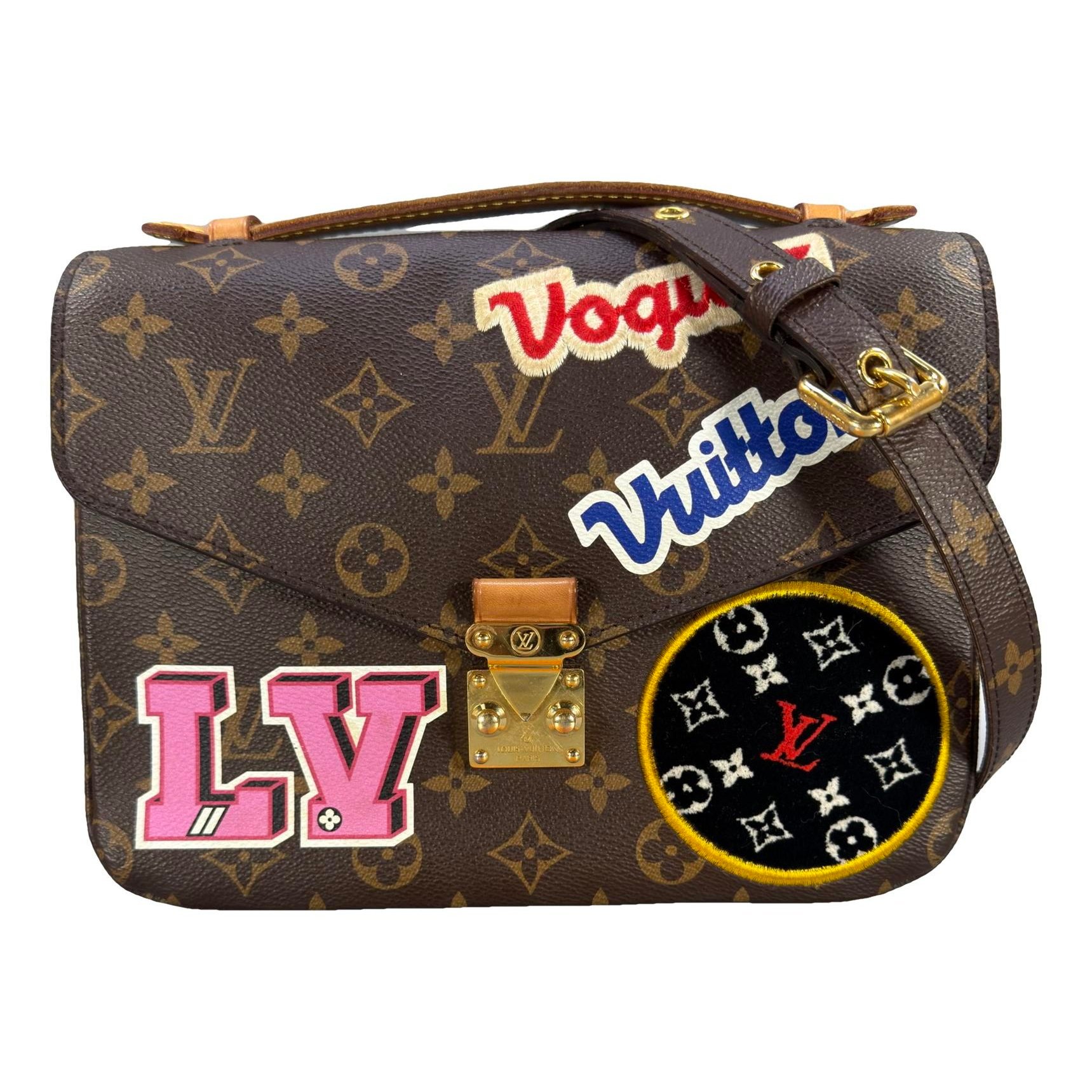 Metis leather handbag