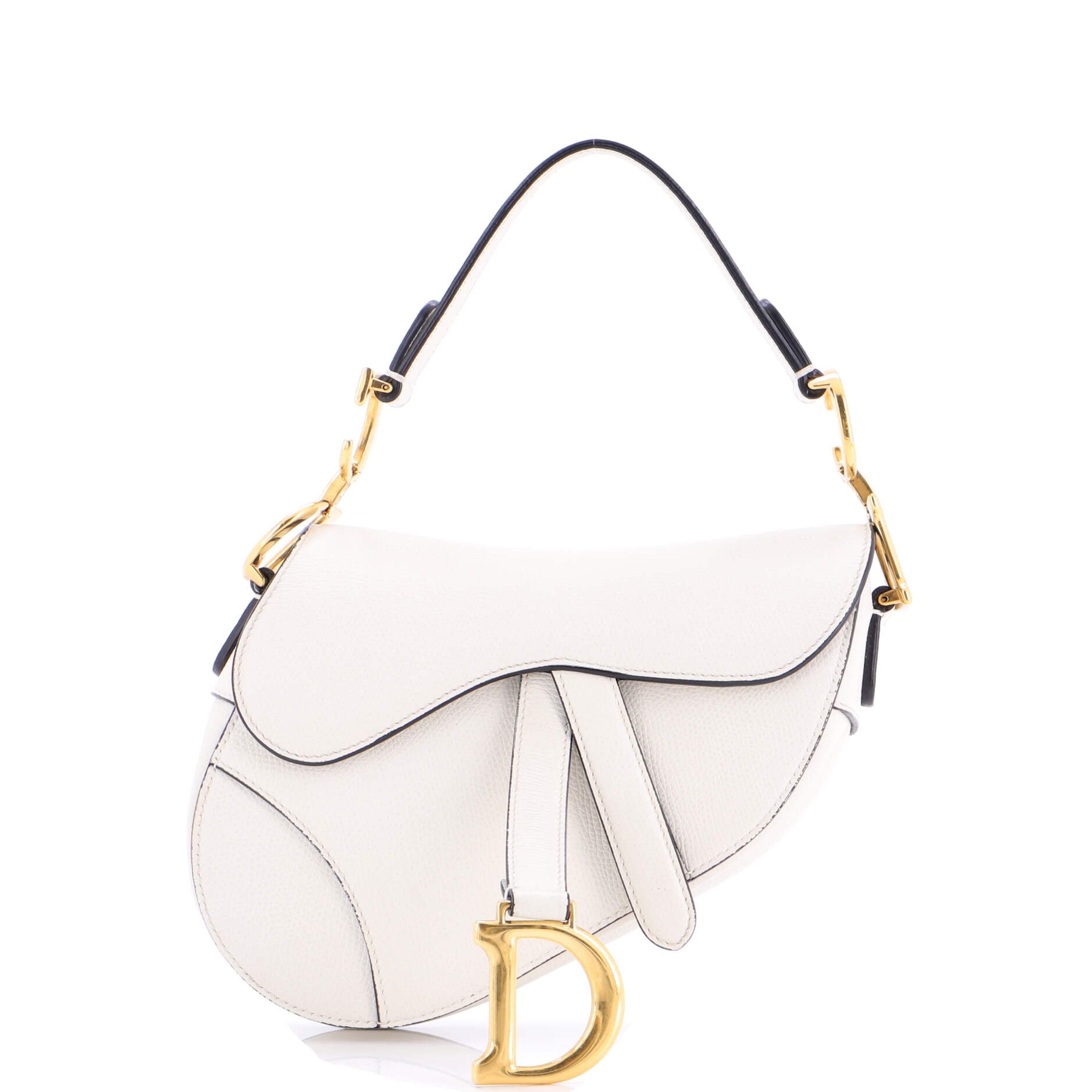 Dior Saddle Handbag Leather Mini