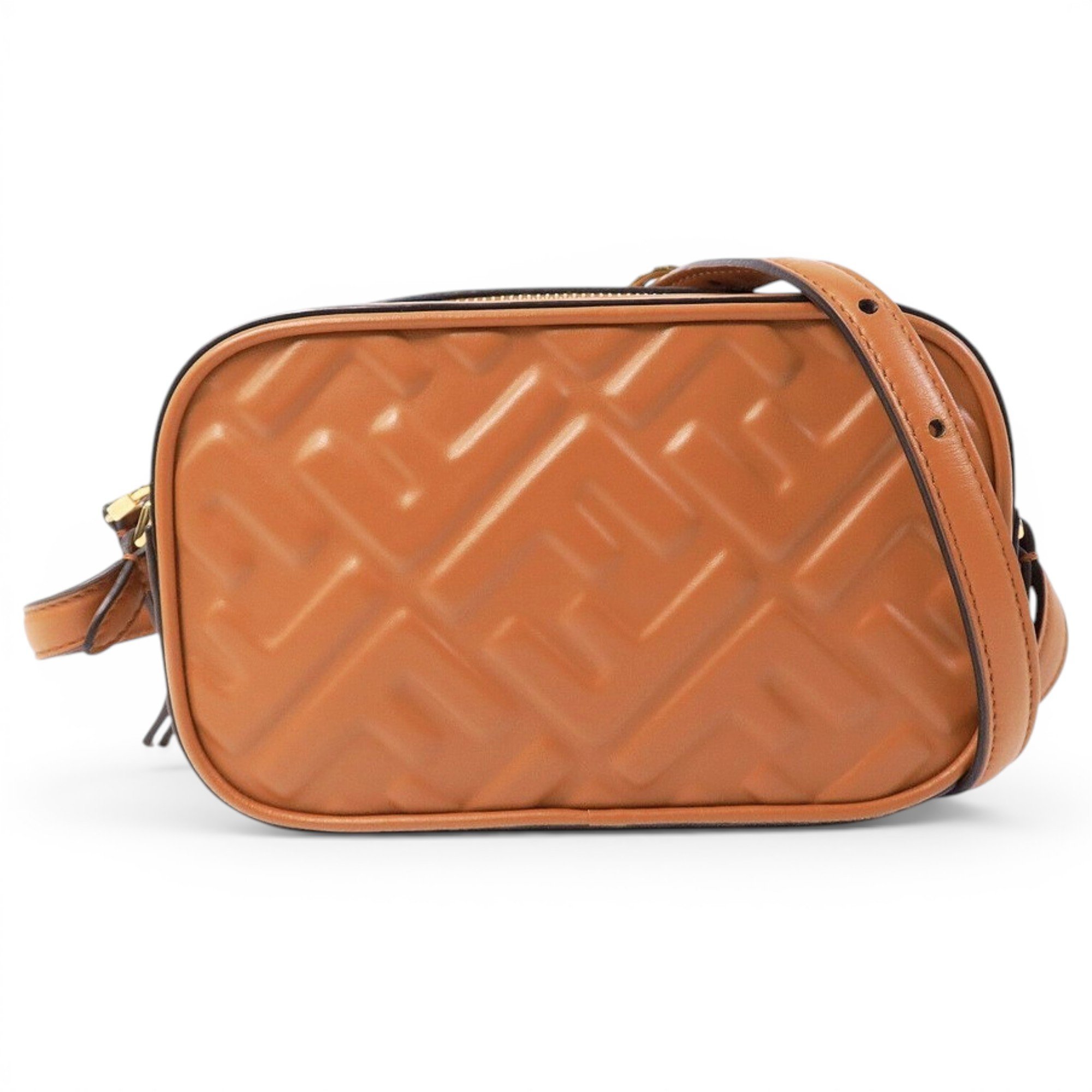 Camera case leather crossbody bag