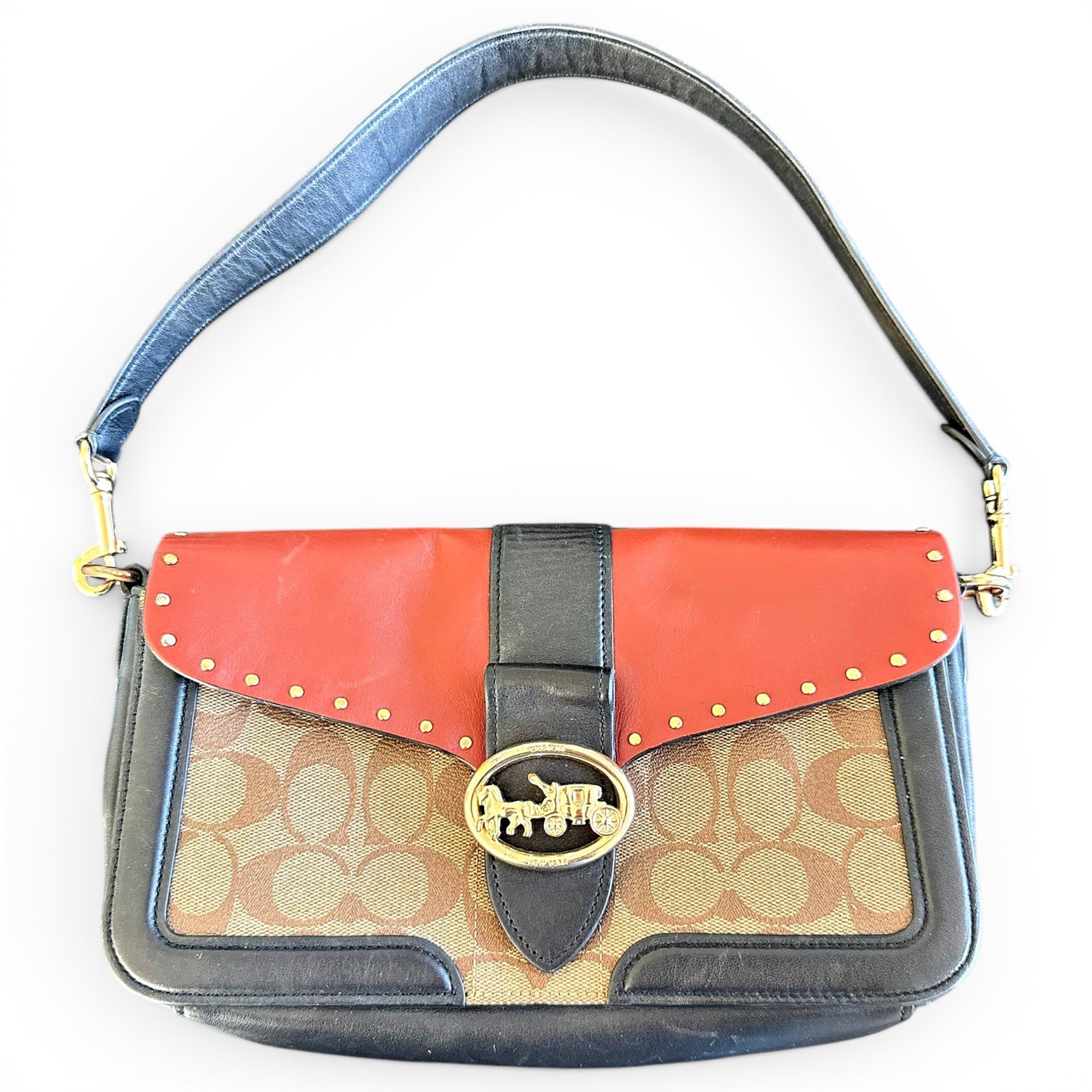 Tabby leather handbag