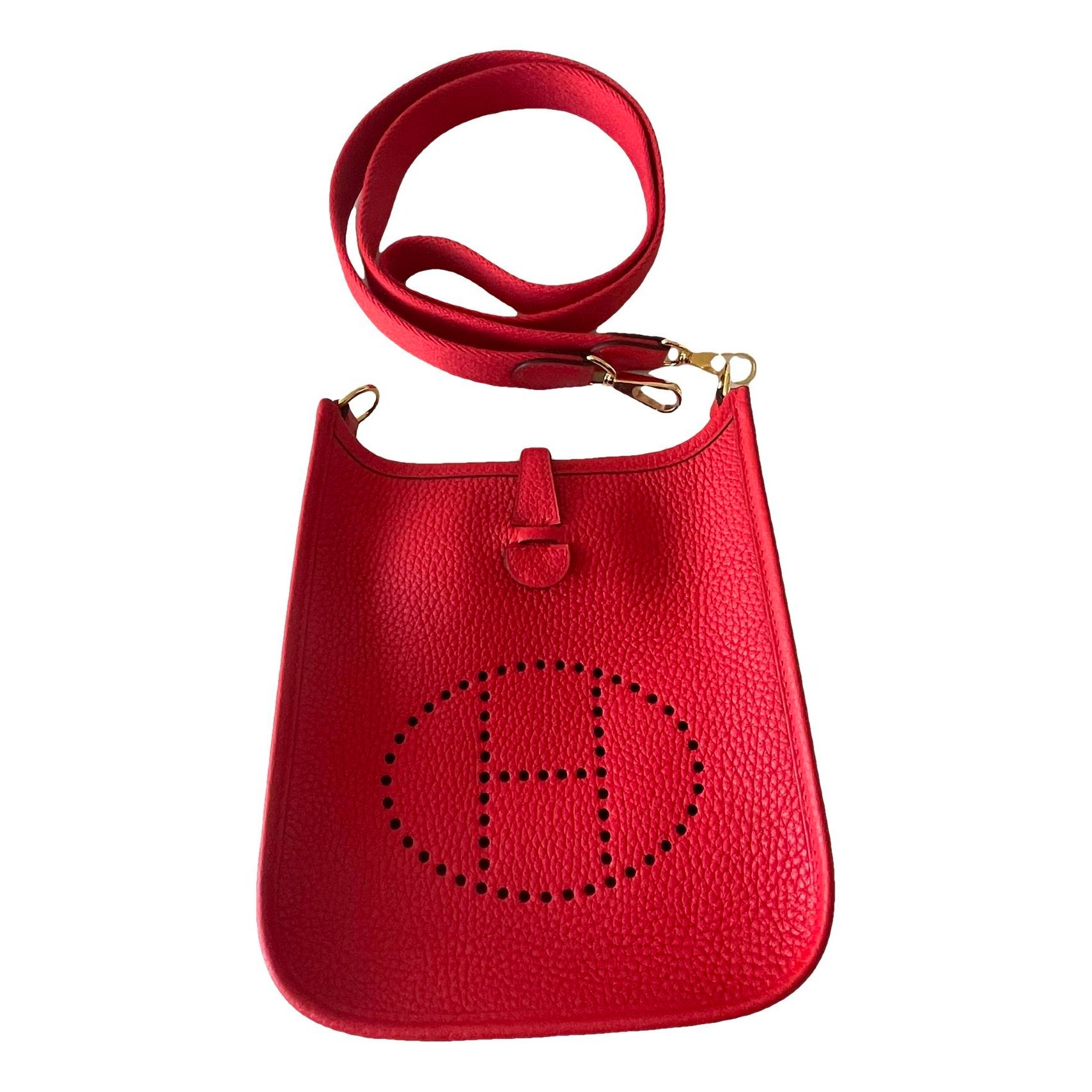 Mini Evelyne leather handbag