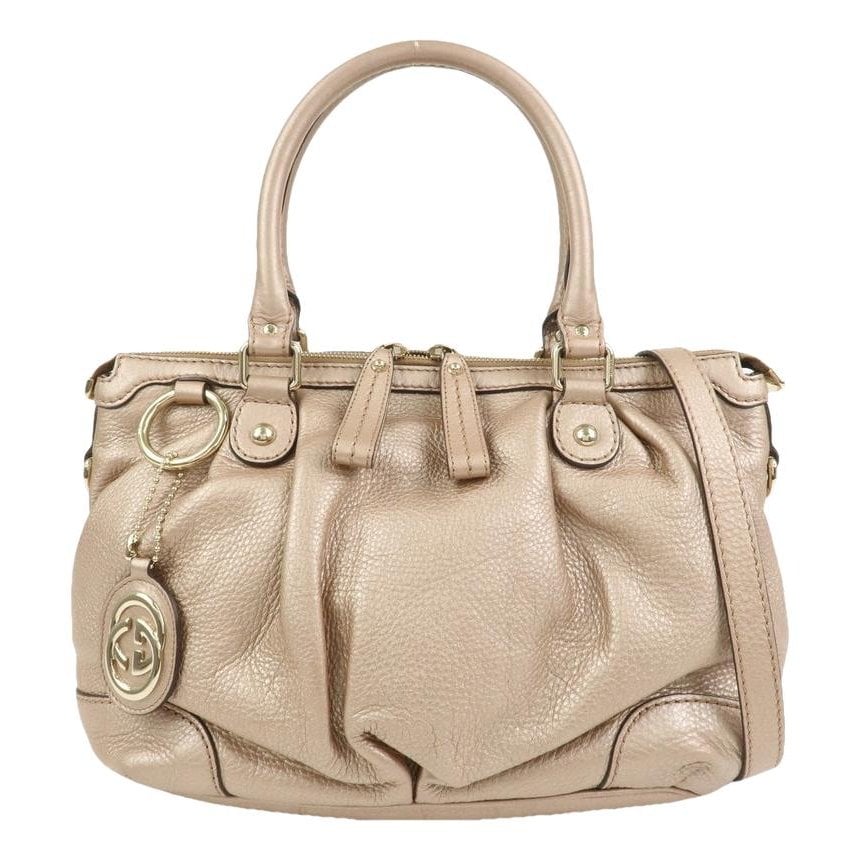 Leather handbag